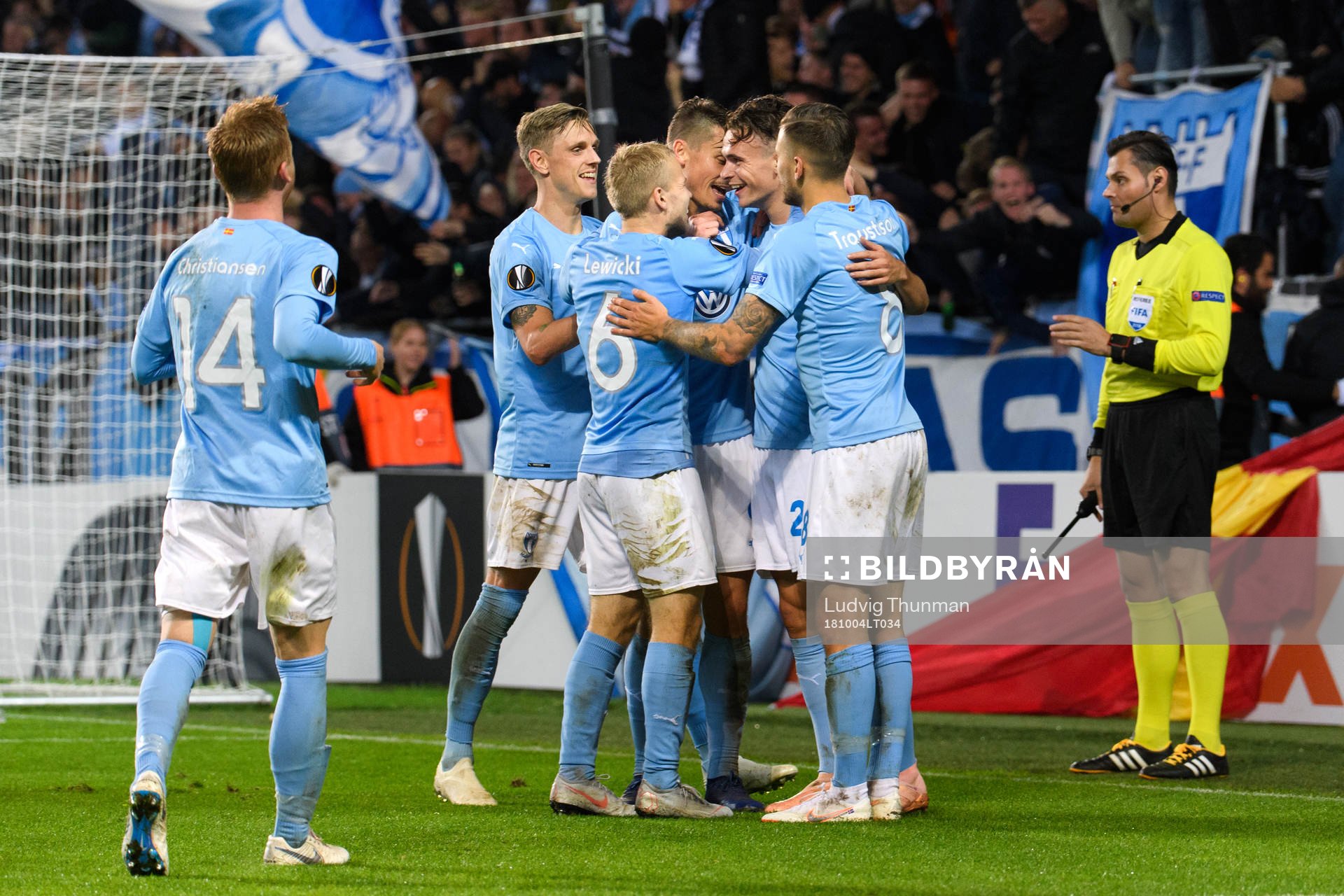 Malmö FF celebrates