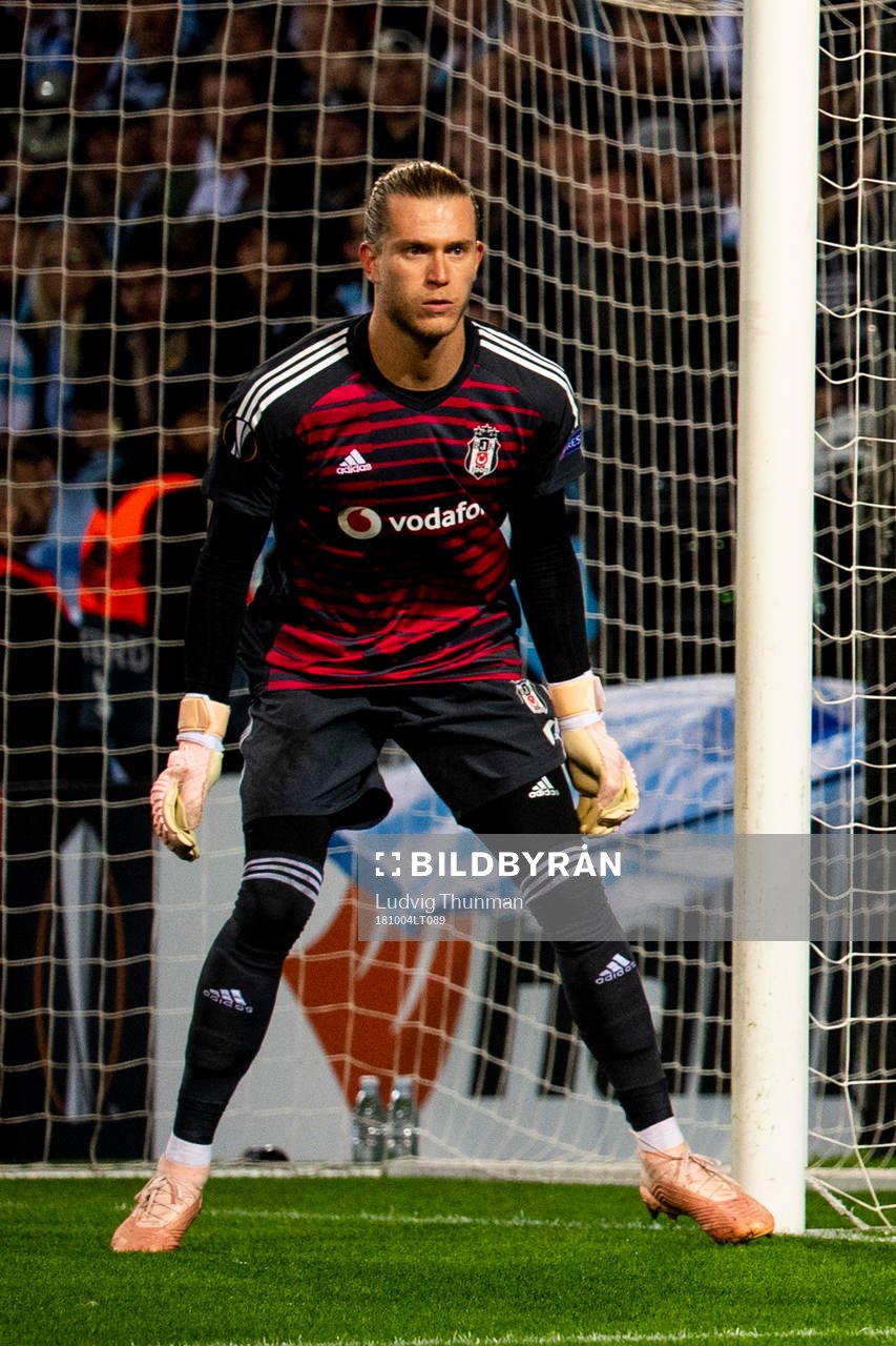 Goalkeeper Loris Karius of Besiktas