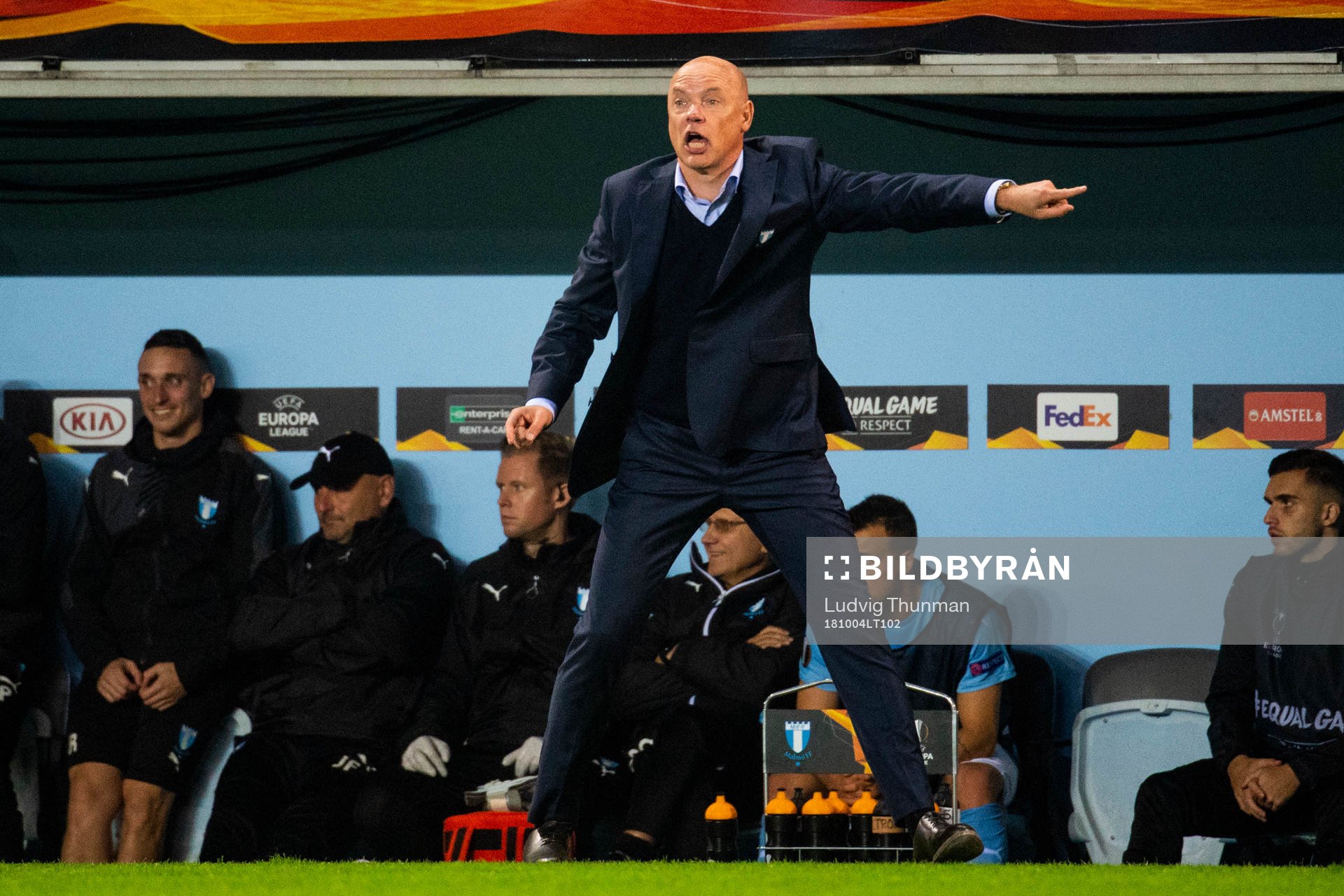 Uwe Rösler, head coach of Malmö FF