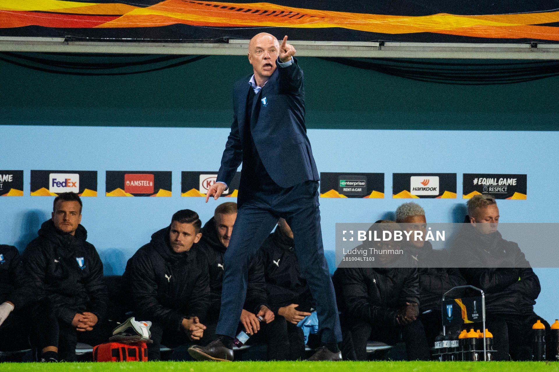 Uwe Rösler, head coach of Malmö FF
