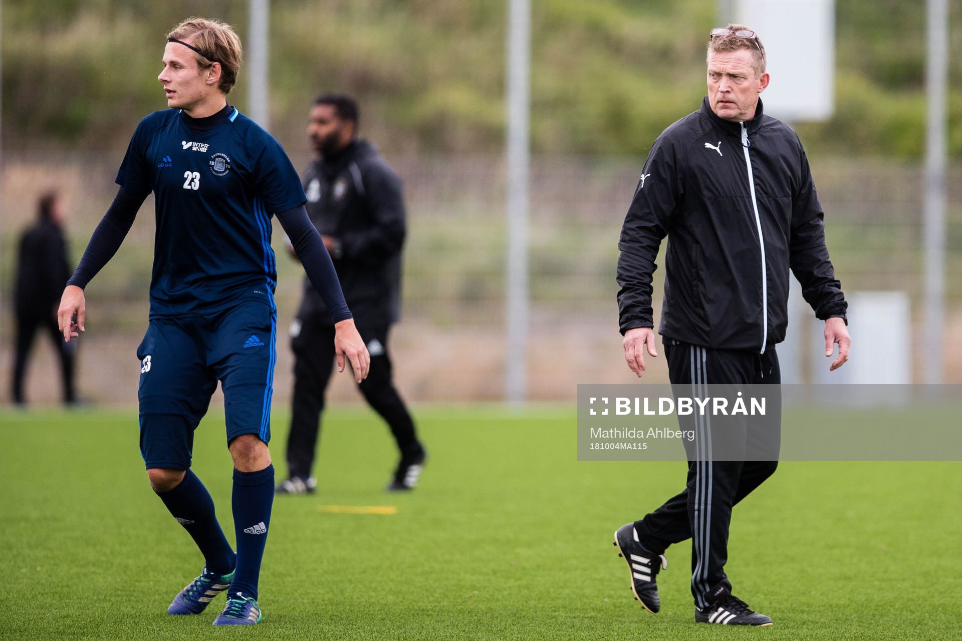 Ängelholms målvaktstränare Leif Troedsson