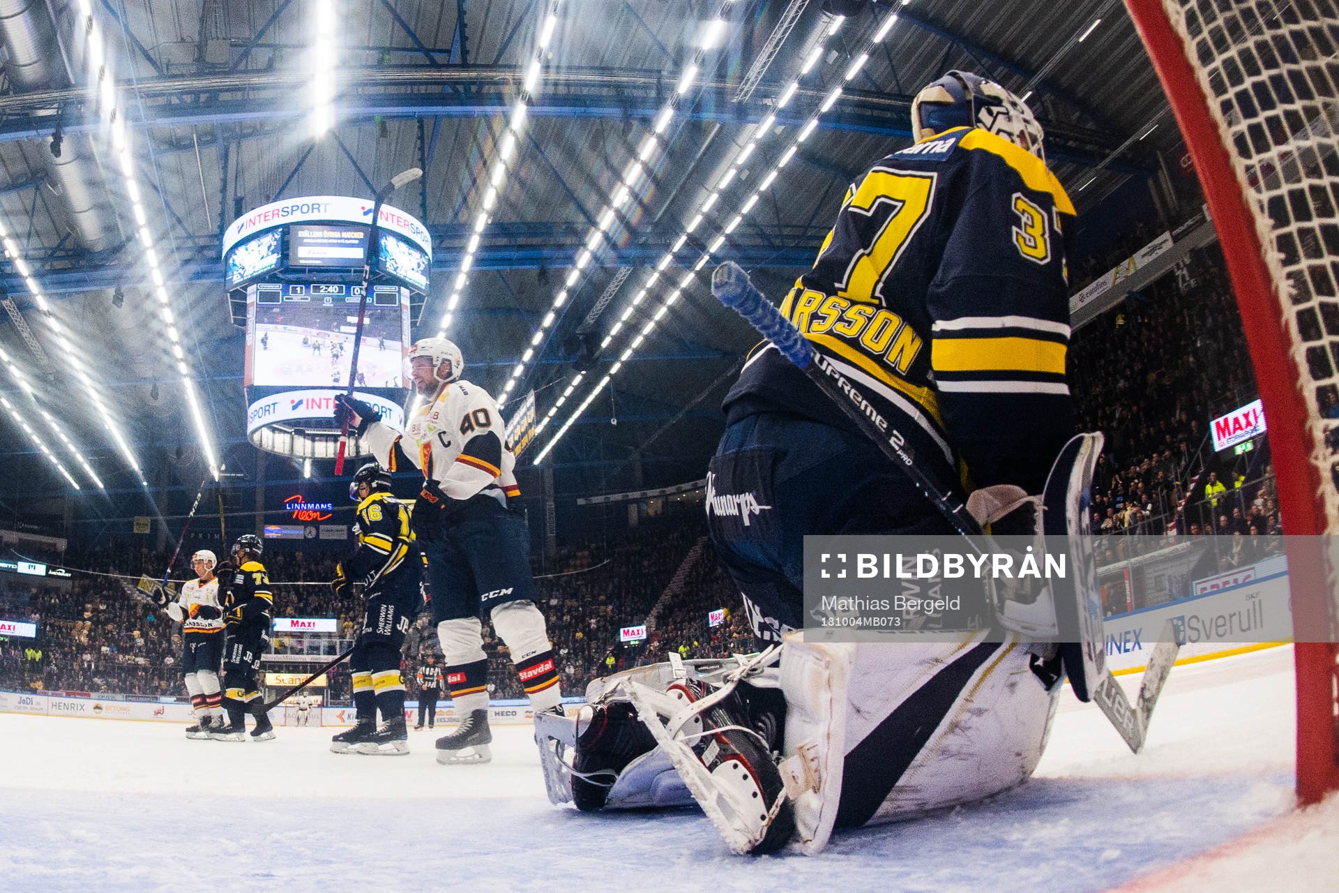 Djurgårdens Jacob Josefson jublar