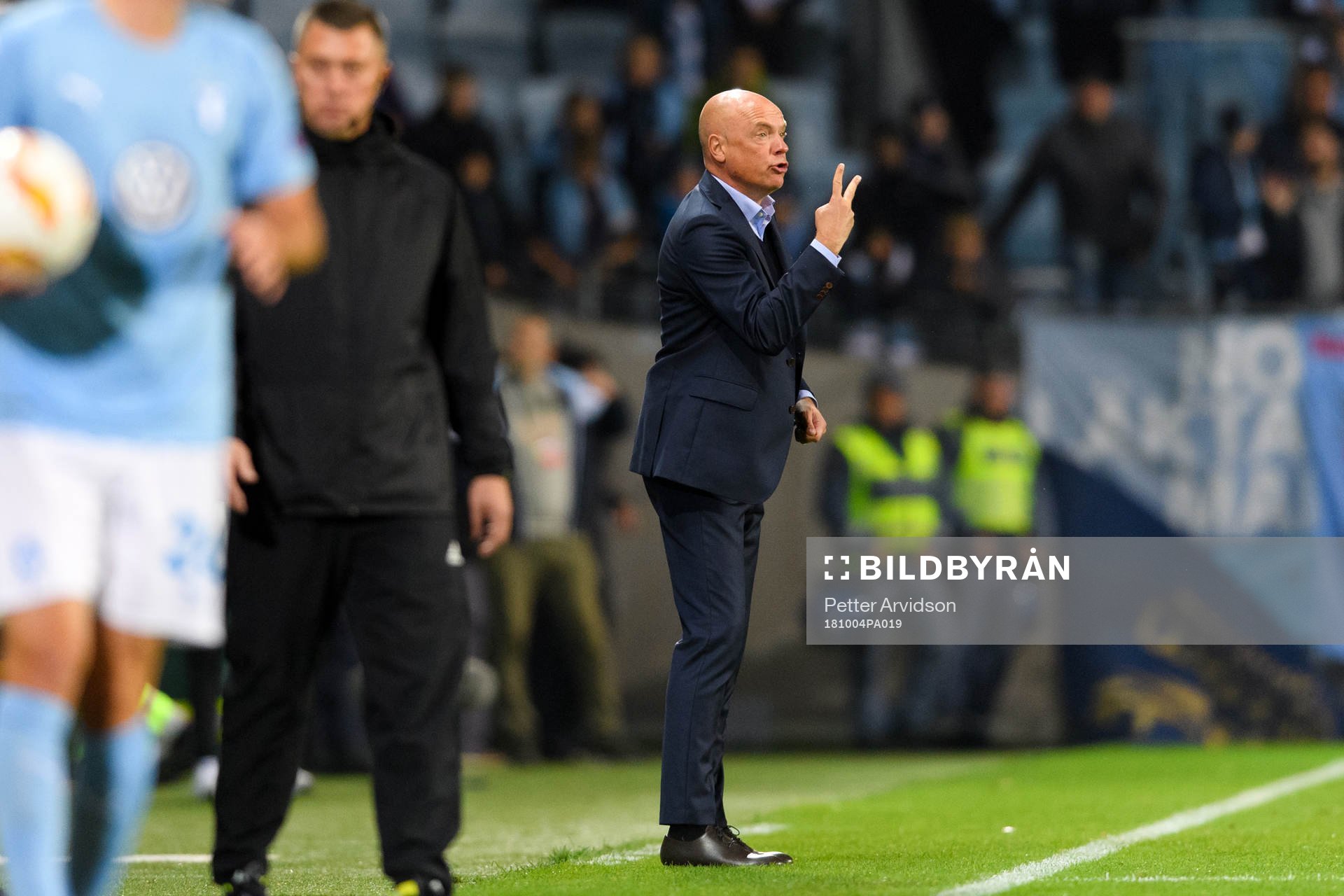 Uwe Rösler, head coach of Malmö FF