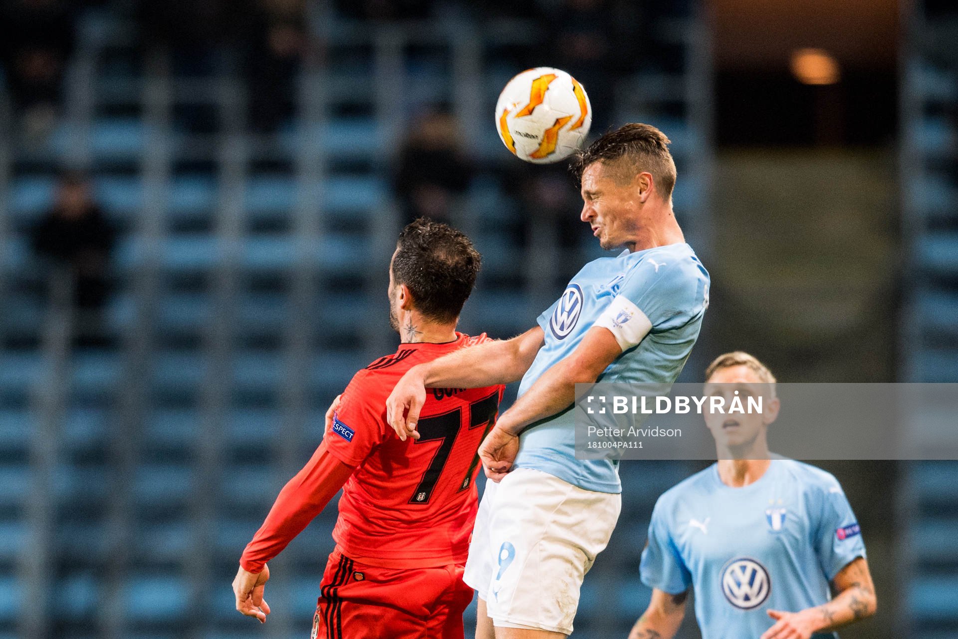 Markus Rosenberg of Malmö FF and Gökhan Gönül of of