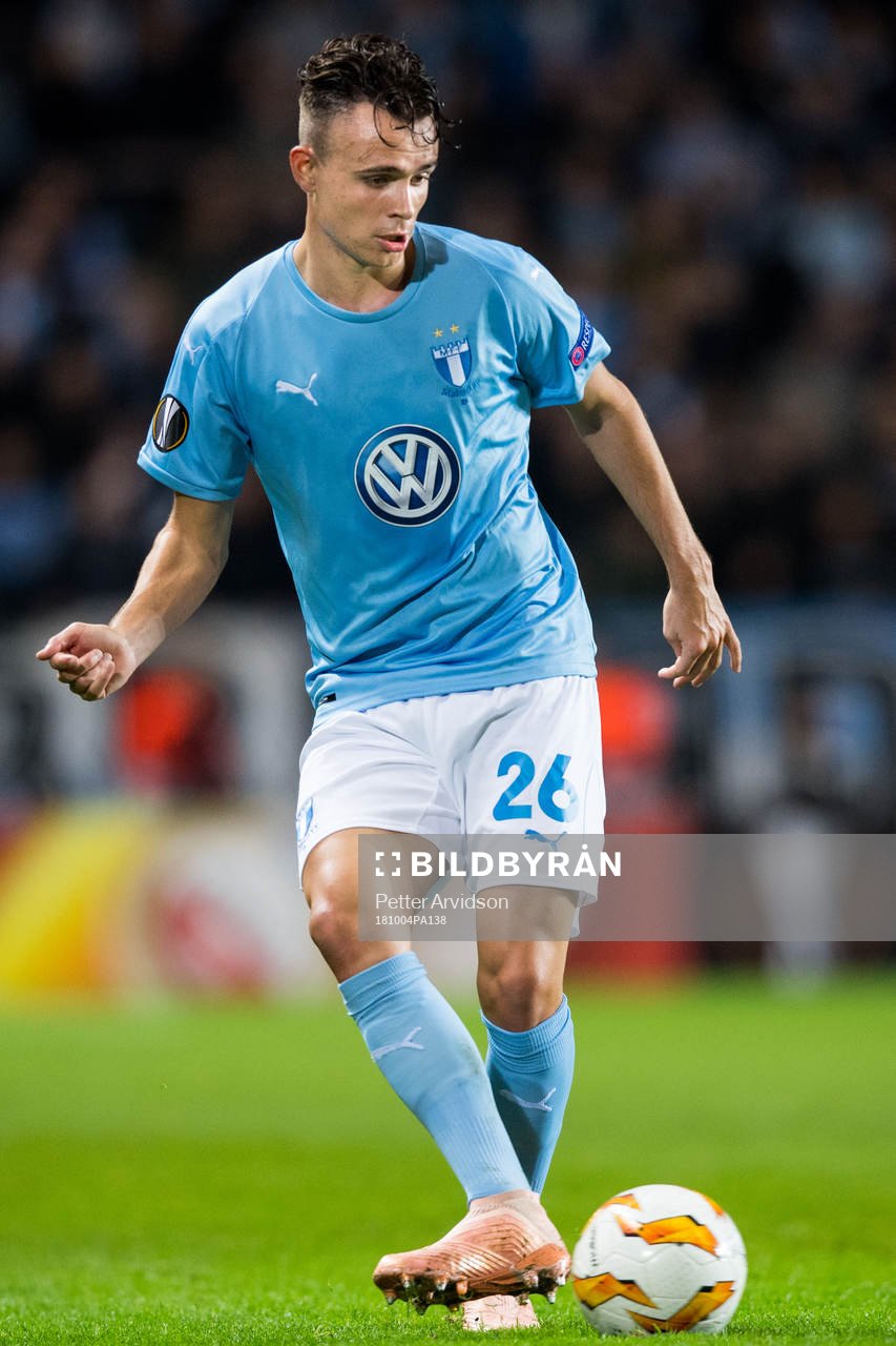 Andreas Vindheim of Malmö FF