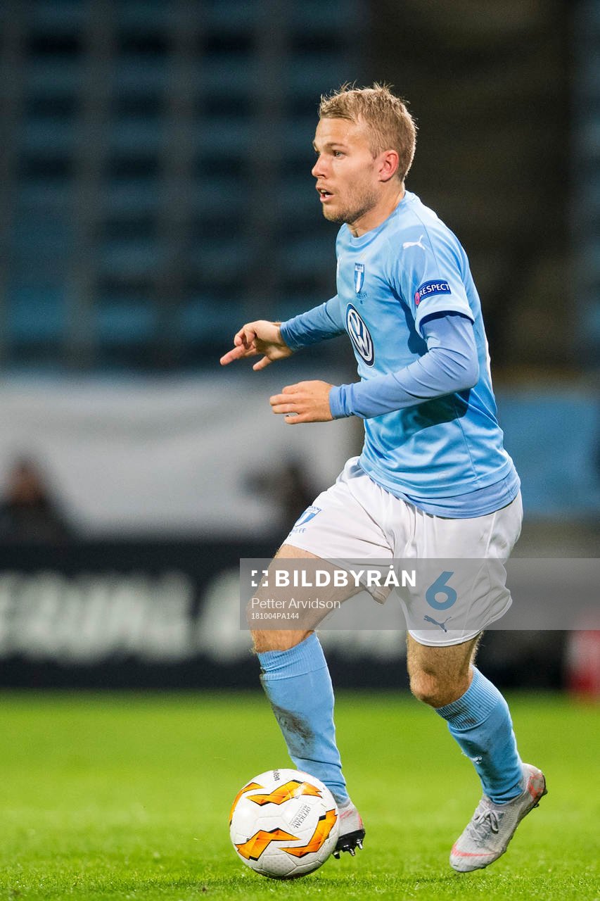 Oscar Lewicki of Malmö FF