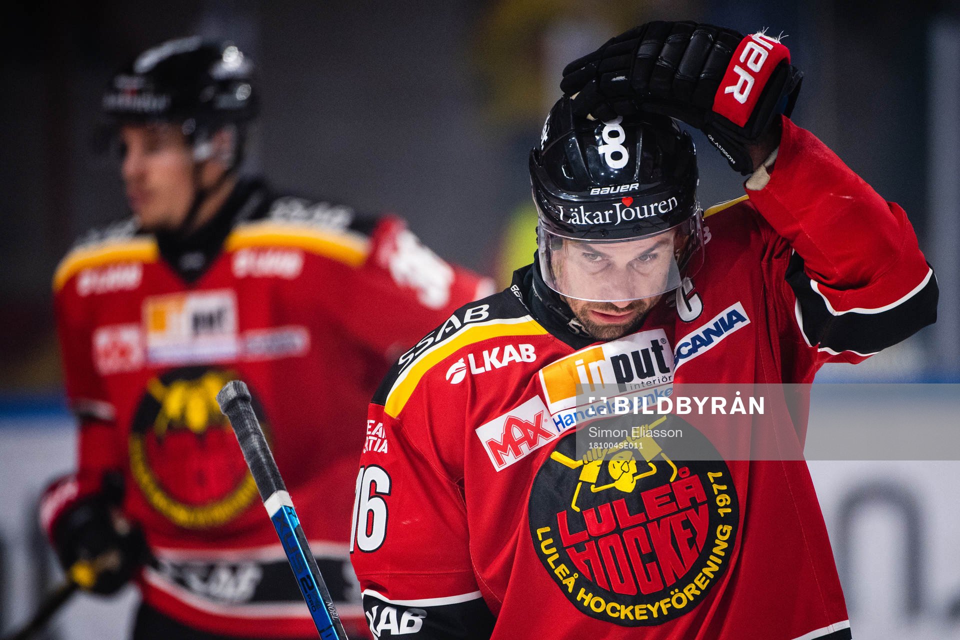 Luleås Niklas Olausson deppar