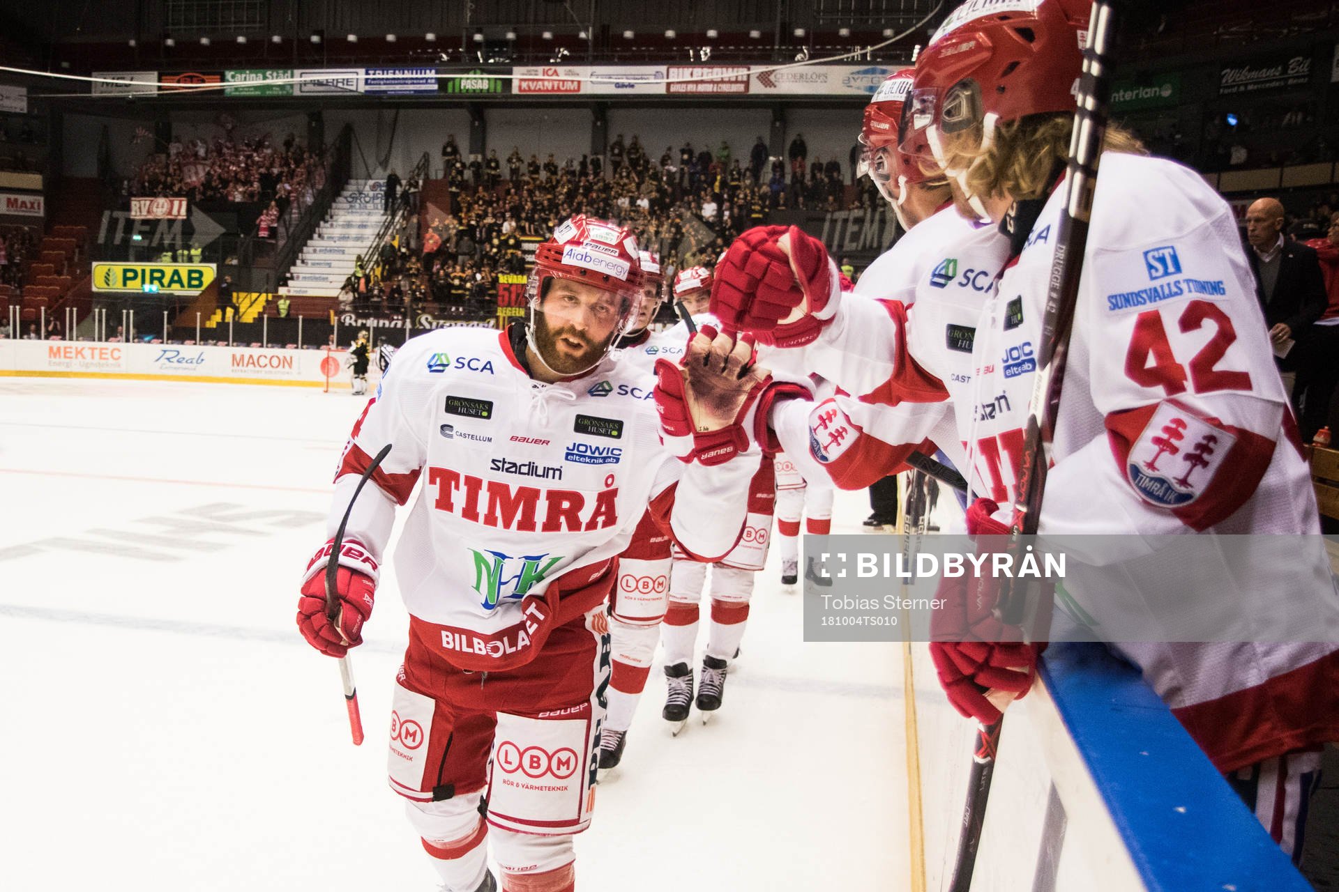 Timrås Mattias Guter jublar