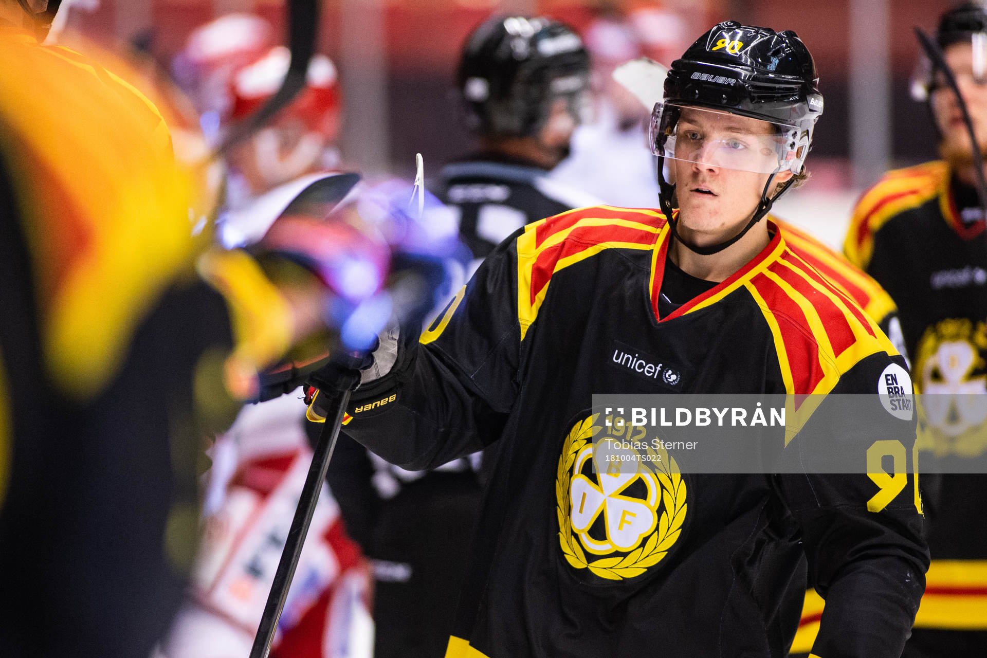 Brynäs Jesper Boqvist jublar
