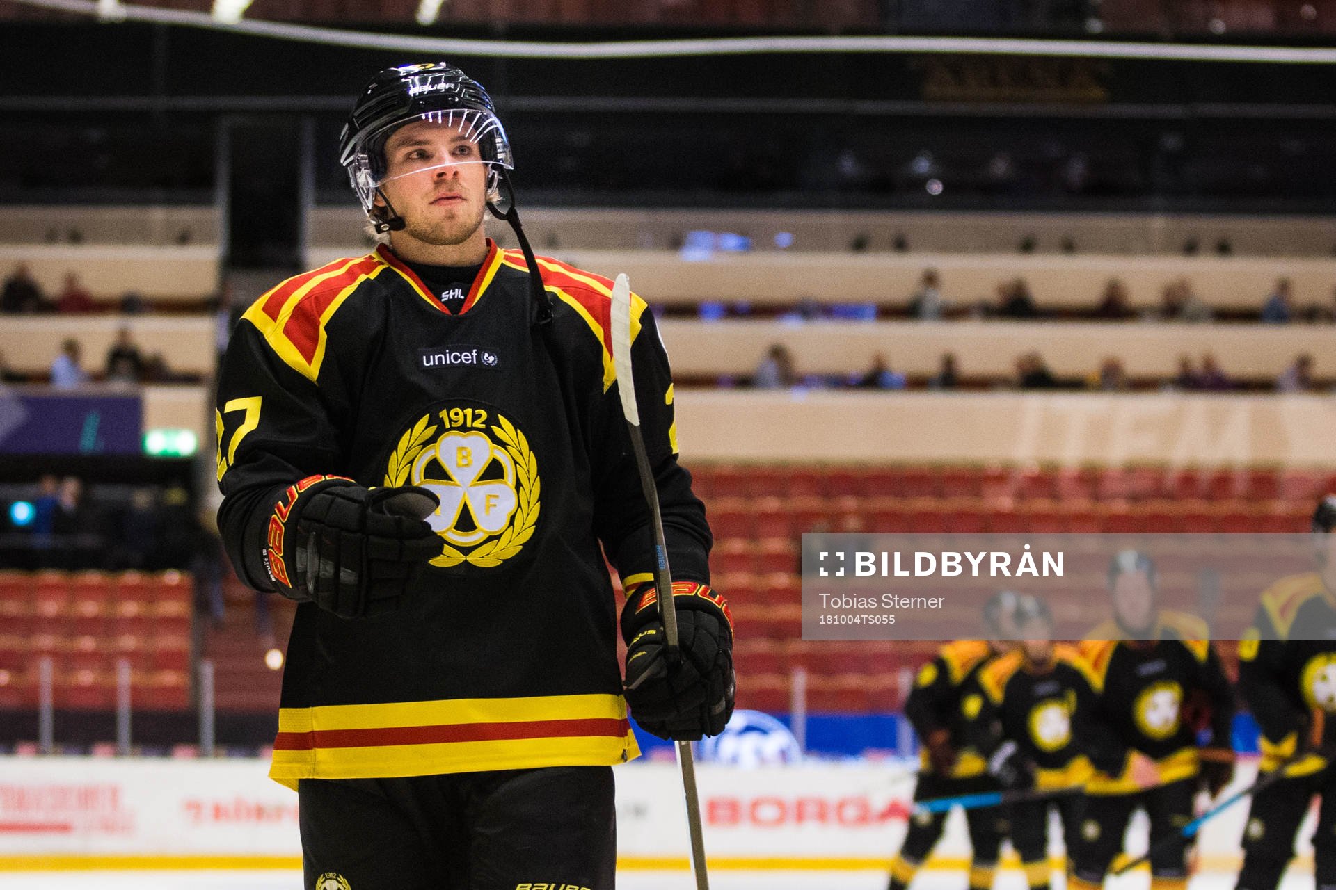 Brynäs Emil Forslund  deppar
