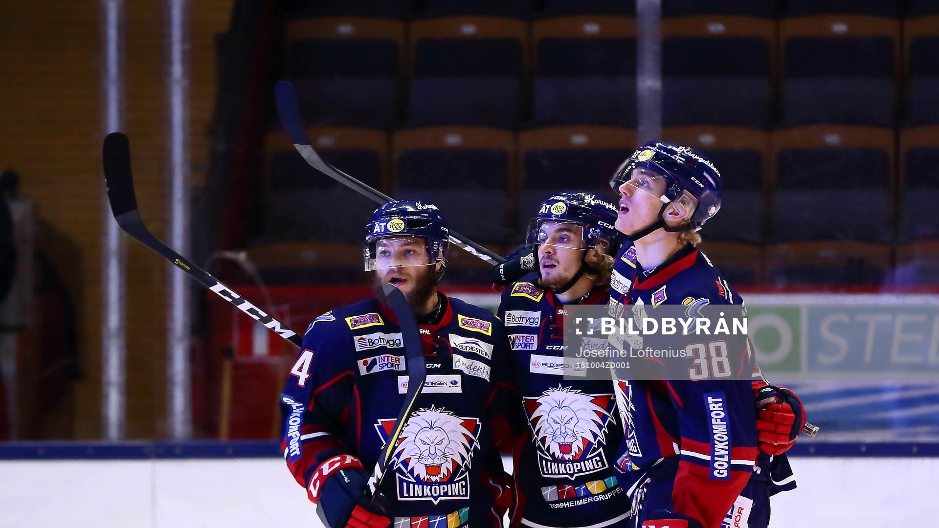 Linköpings Jimmy Andersson och Linköpings Johan