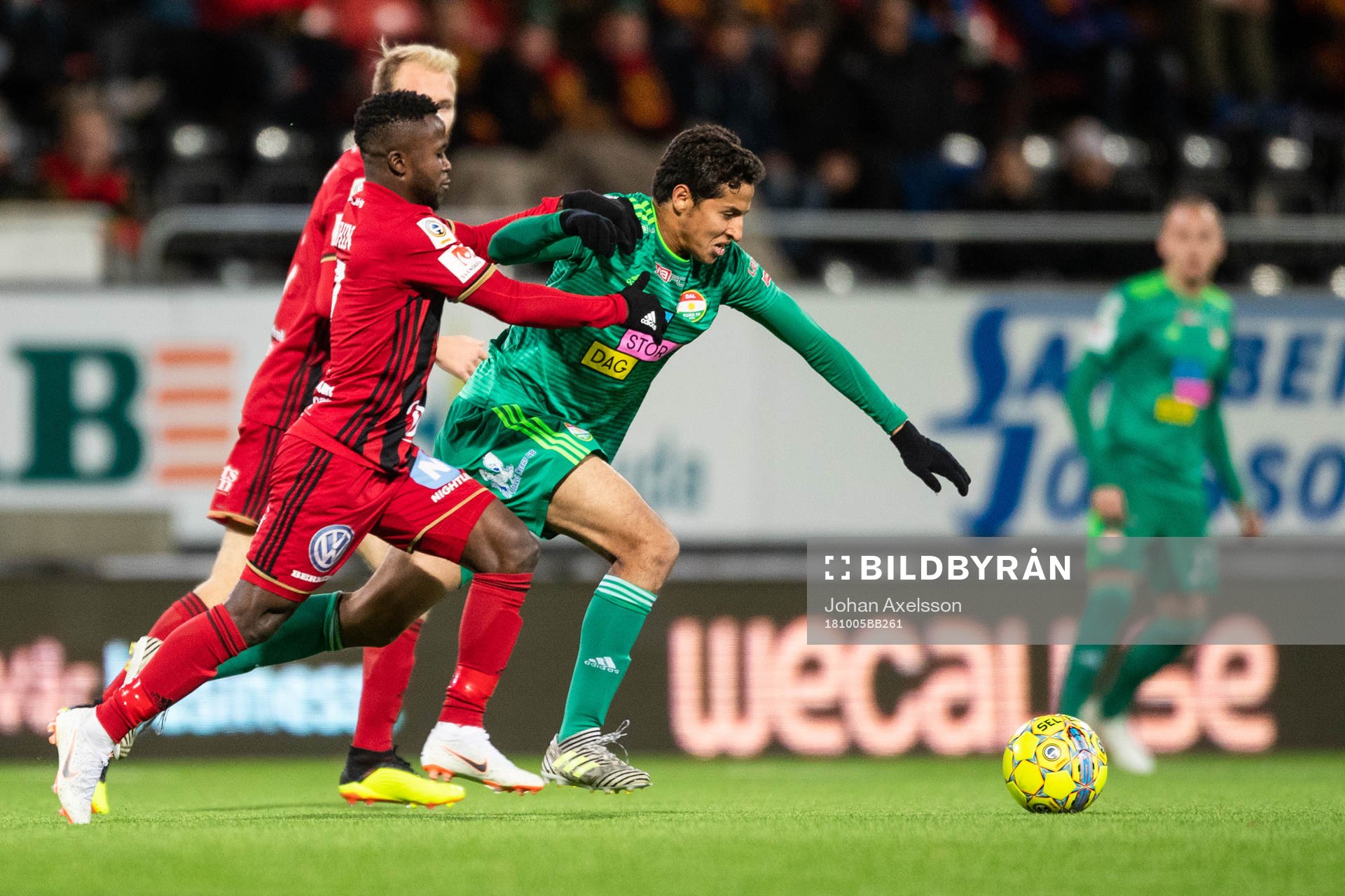 Östersunds Frank Arhin och Dalkurds Ahmad Awad