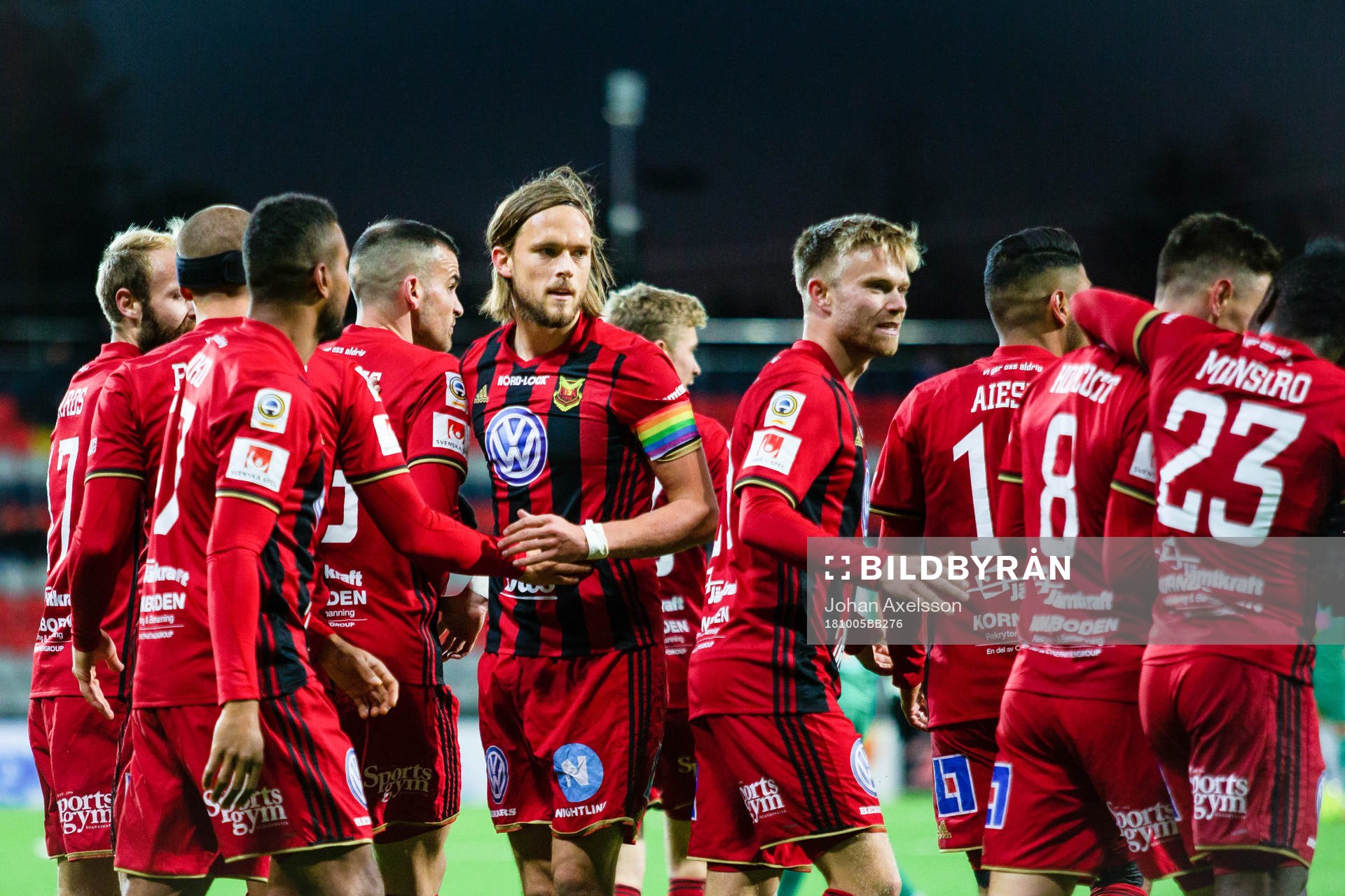 Östersund och Tom Pettersson jublar