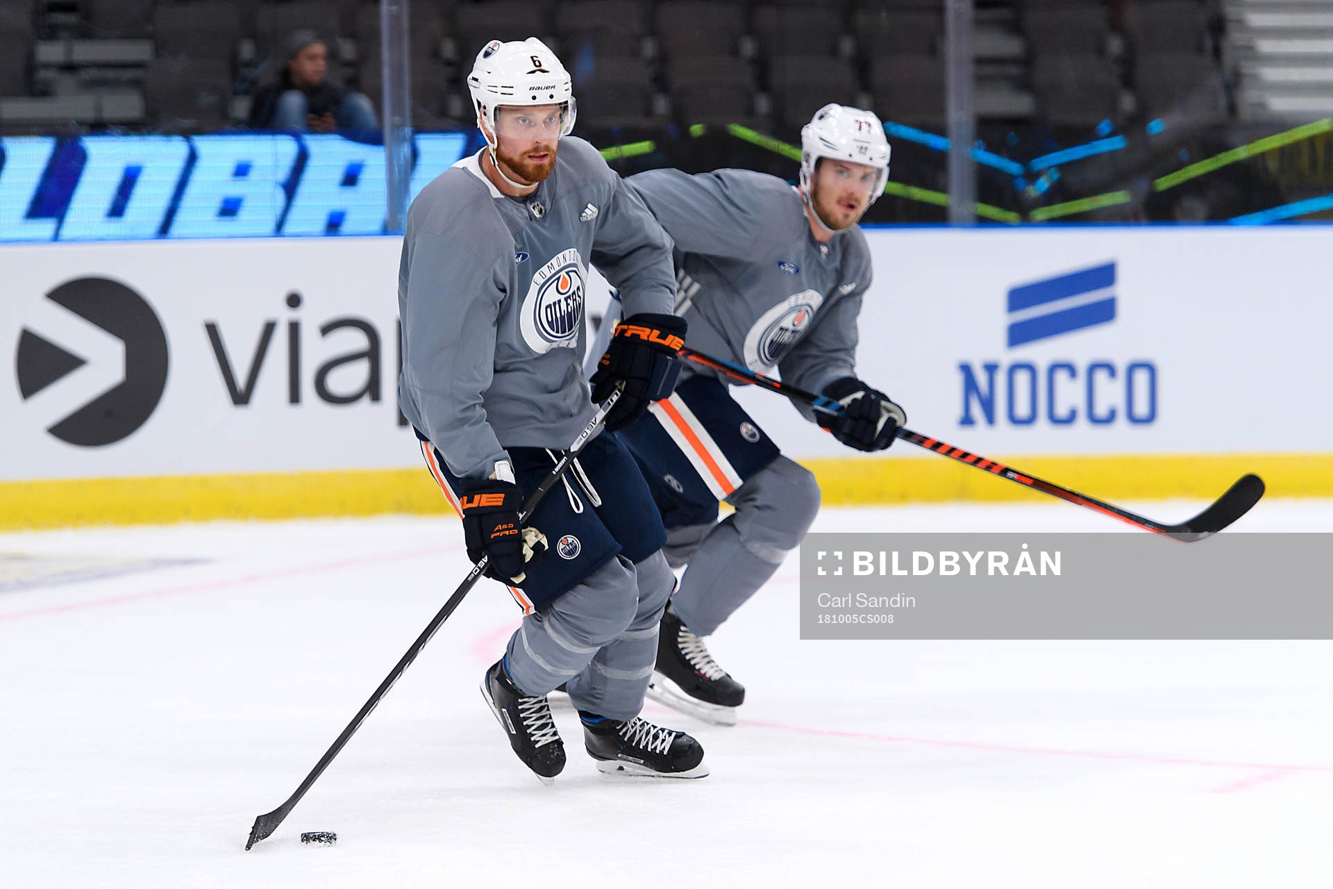 Adam Larsson and Oscar Klefbom