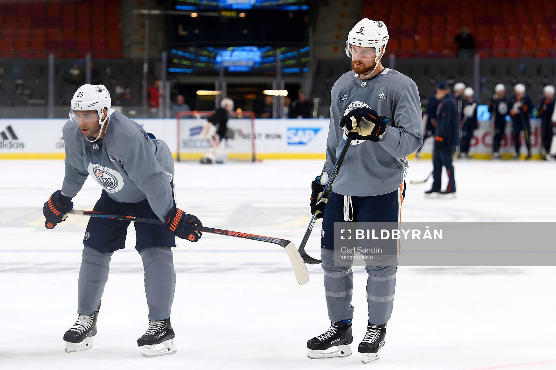 Darnell Nurse and Adam Larsson