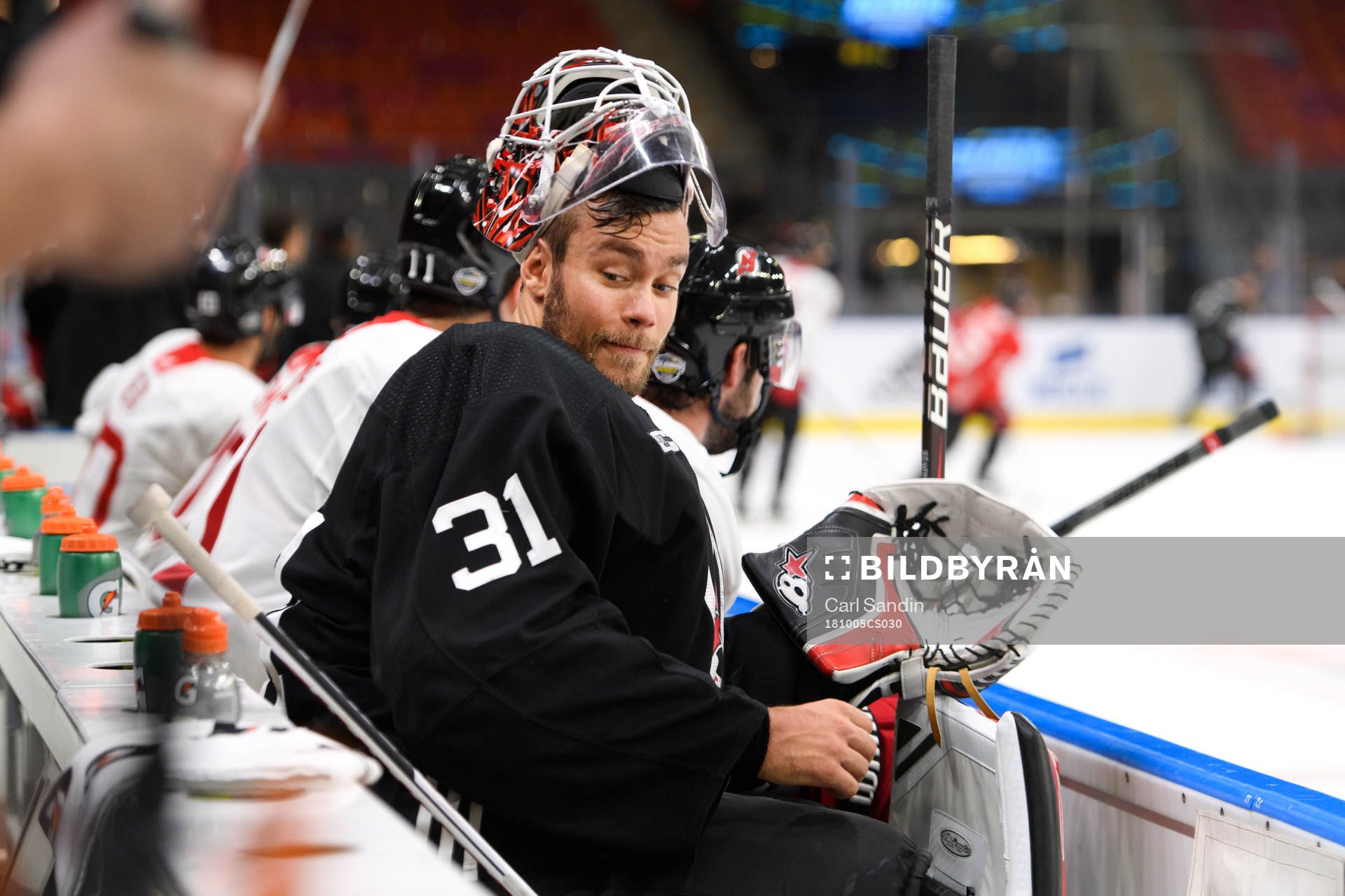 Goalkeeper Eddie Lack