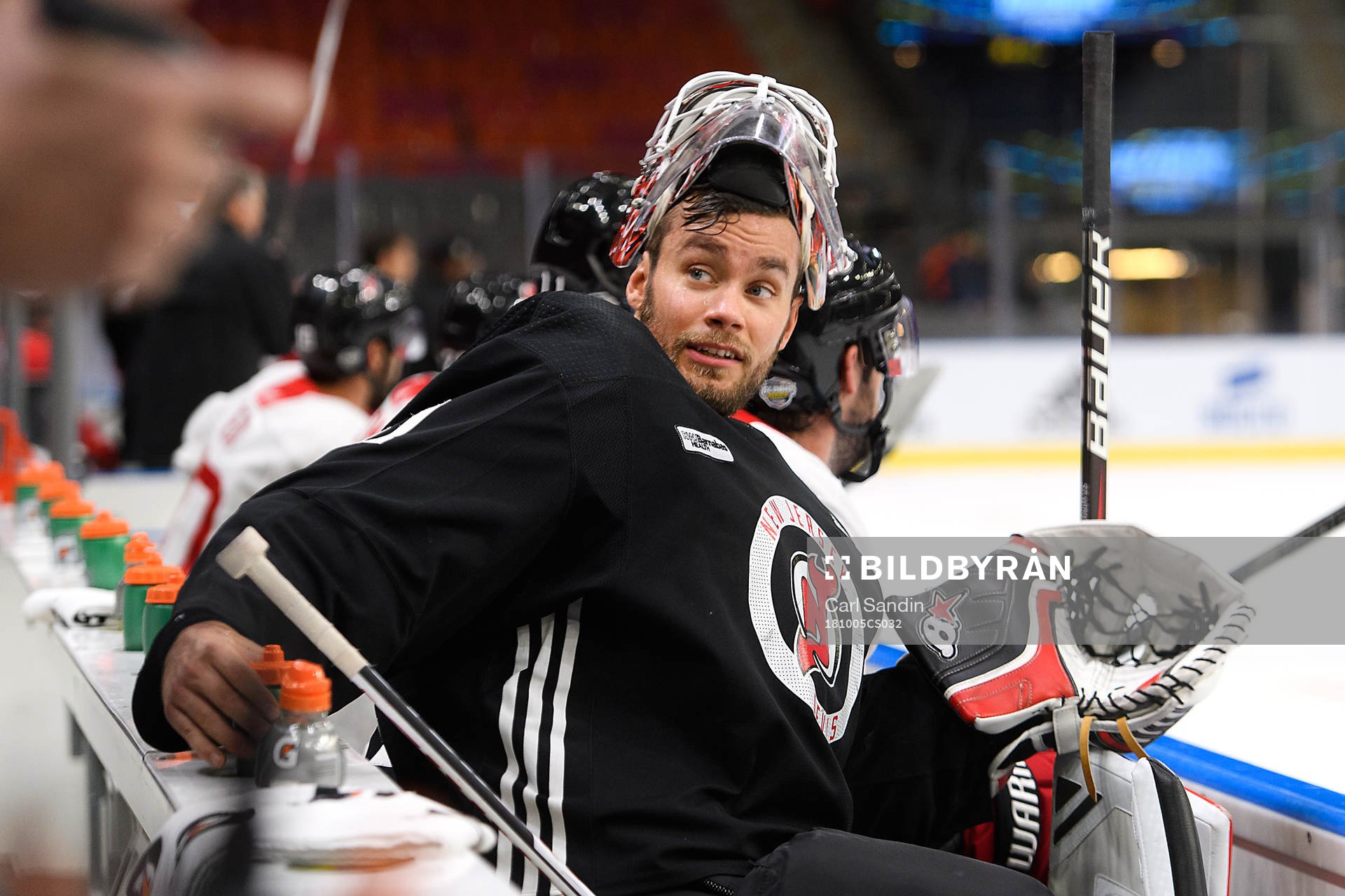Goalkeeper Eddie Lack
