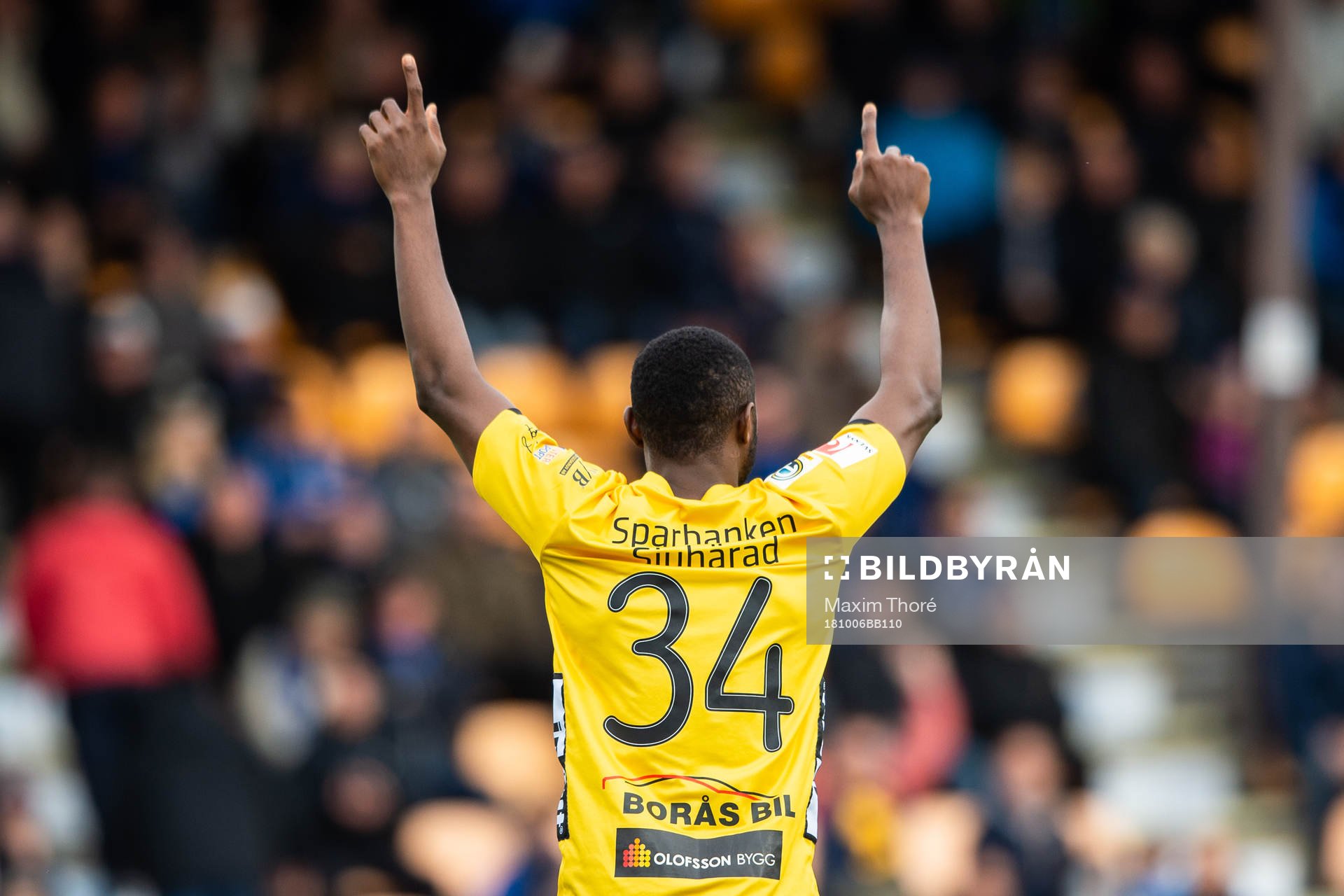 Elfsborgs Chinedu Obasi jublar
