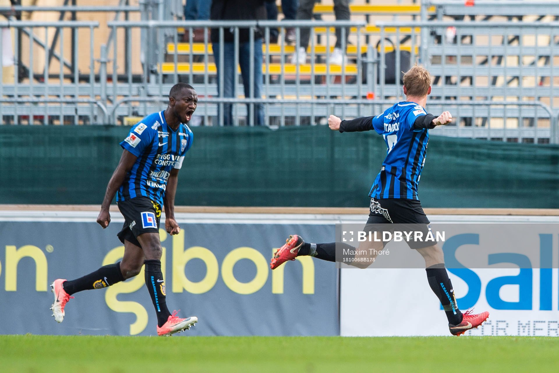 Sirius Christer Gustafsson jublar