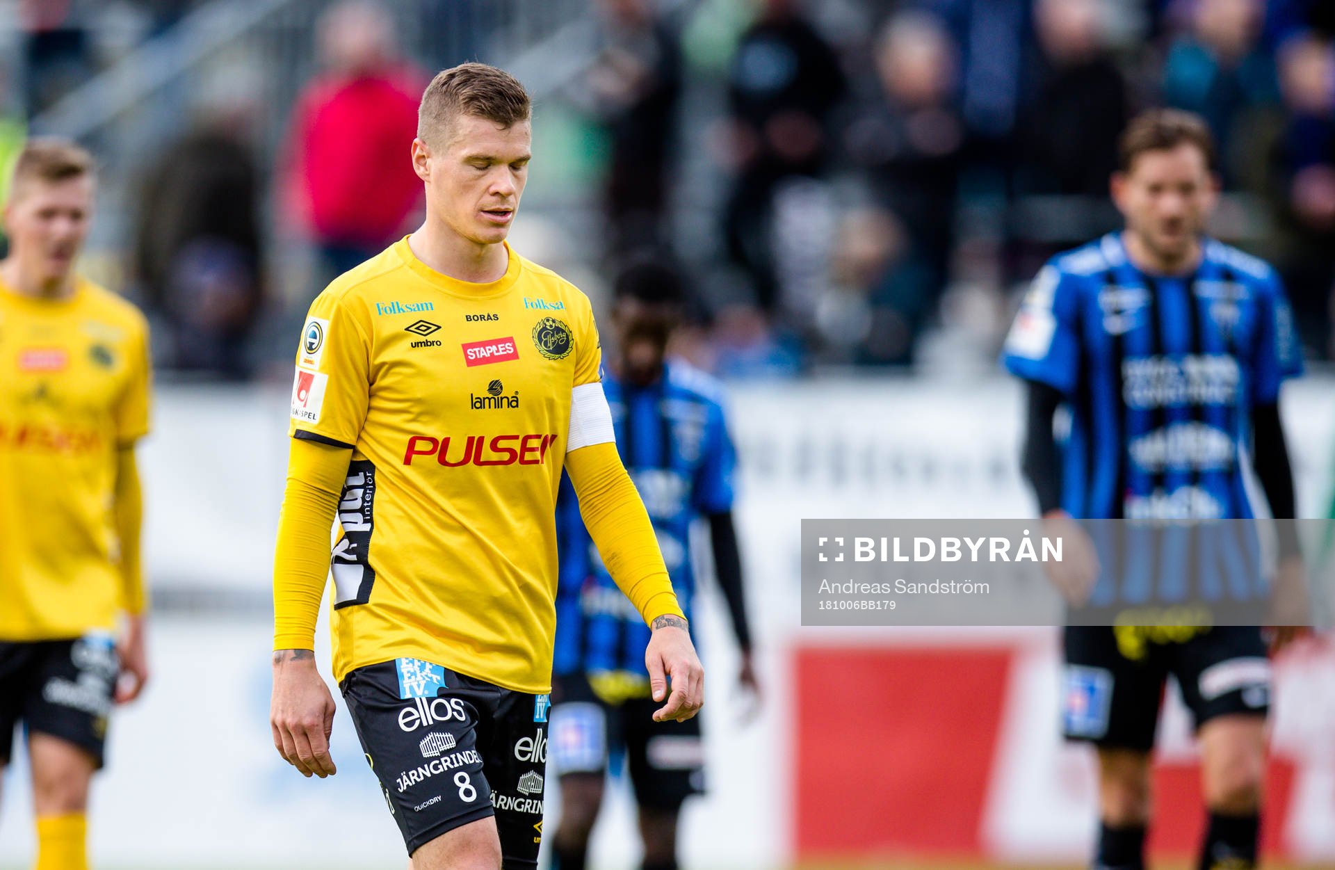 Elfsborgs Samuel Holmén deppar
