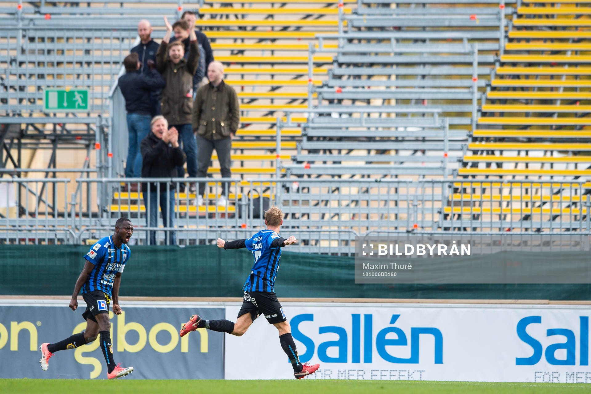 Sirius Christer Gustafsson jublar