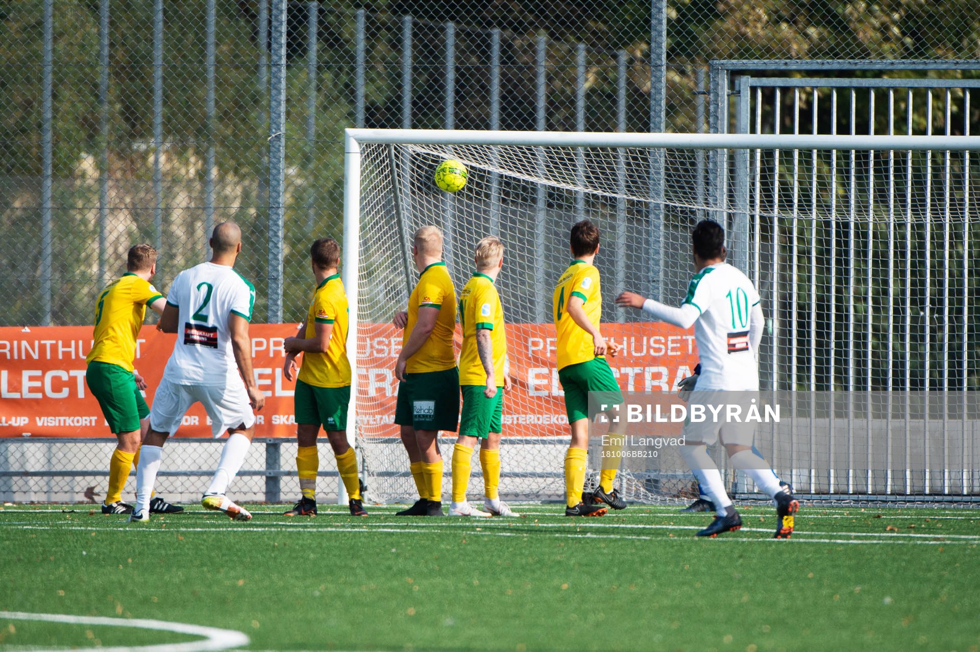 Limhamns Abdelrahim Ghettas gör mål på frispark