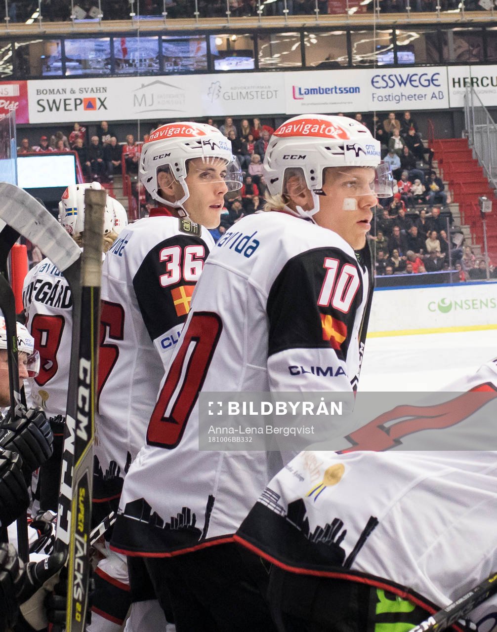Malmö Redhawks William Kaijser och Albin Johansson