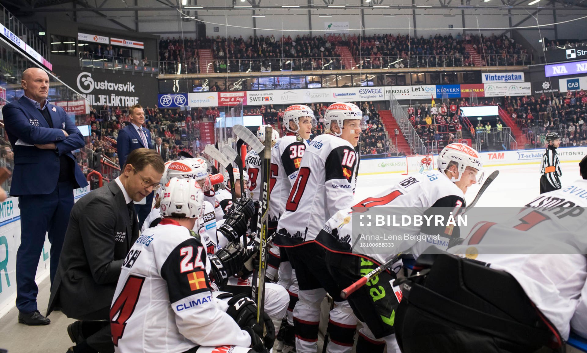 Malmö Redhawks tränare Peter Andersson, assisterande