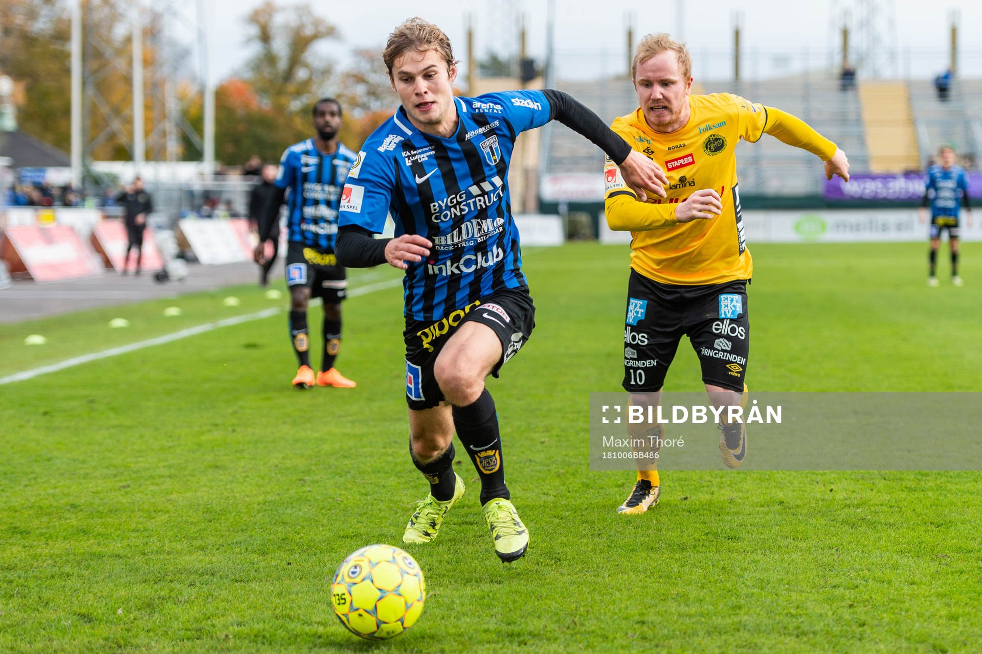 Sirius Sam Lundholm och Elfsborgs Simon Lundevall