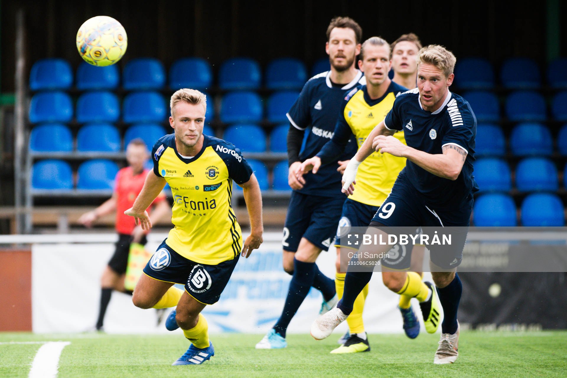 Ängelholms Hampus Agerström och Utsiktens Marius Evensen