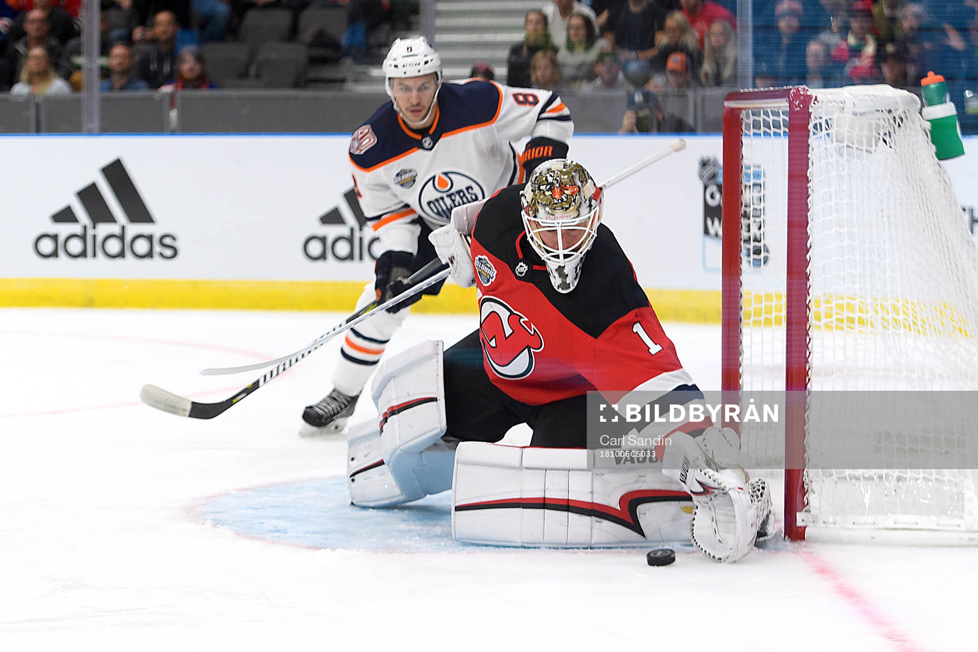 Keith Kinkaid of the New Jersey Devils