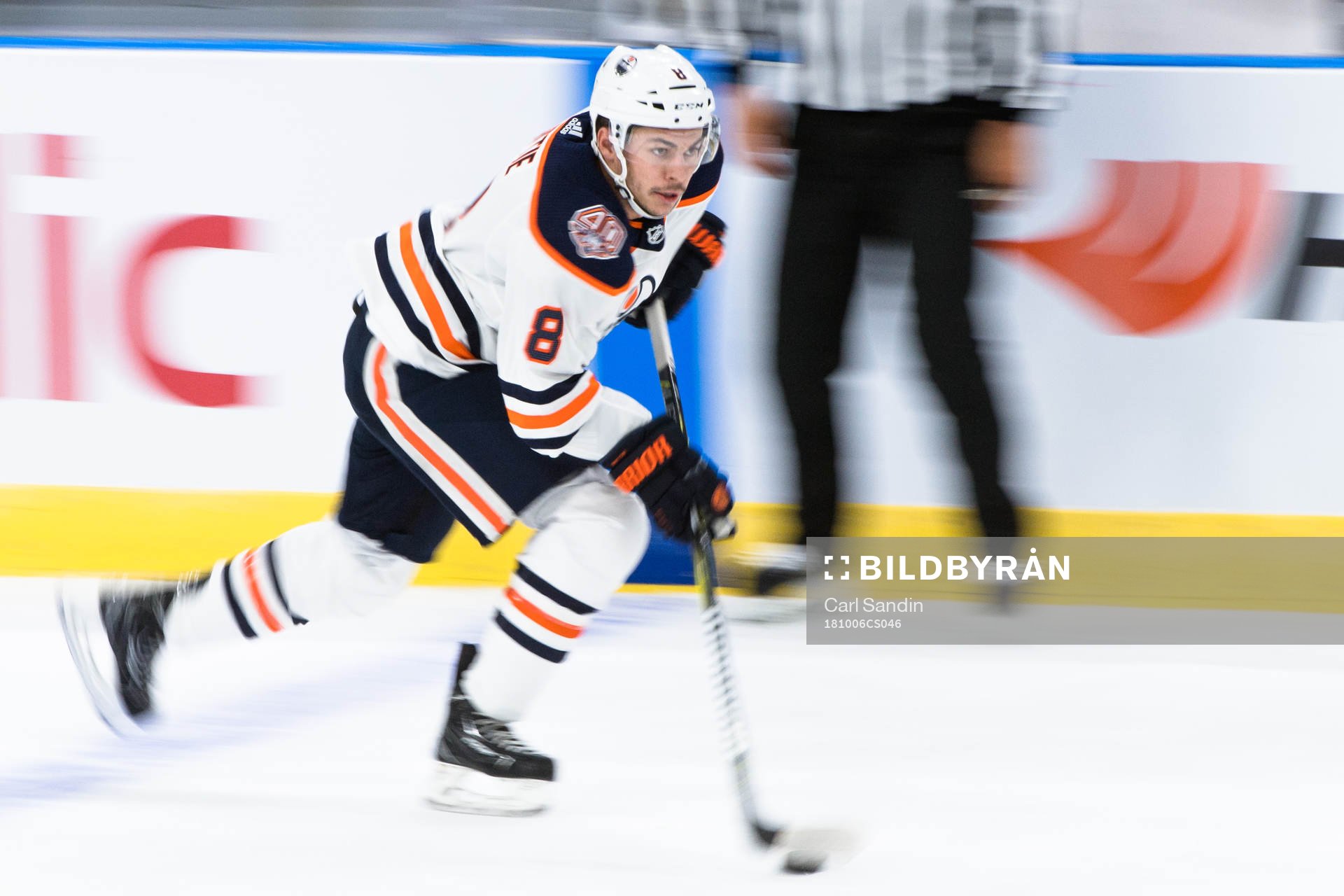 Ty Rattie of the Edmonton Oilers