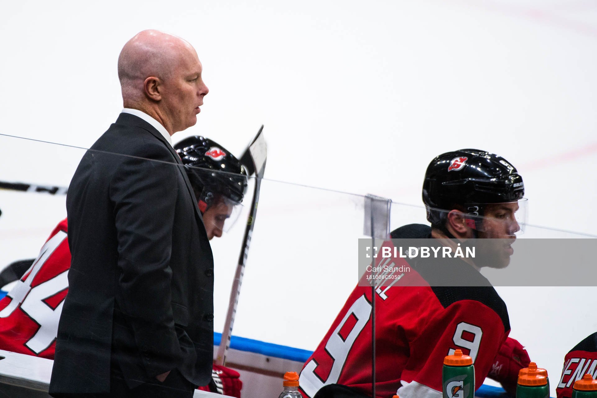 John Hynes, head coach of the New Jersey Devils