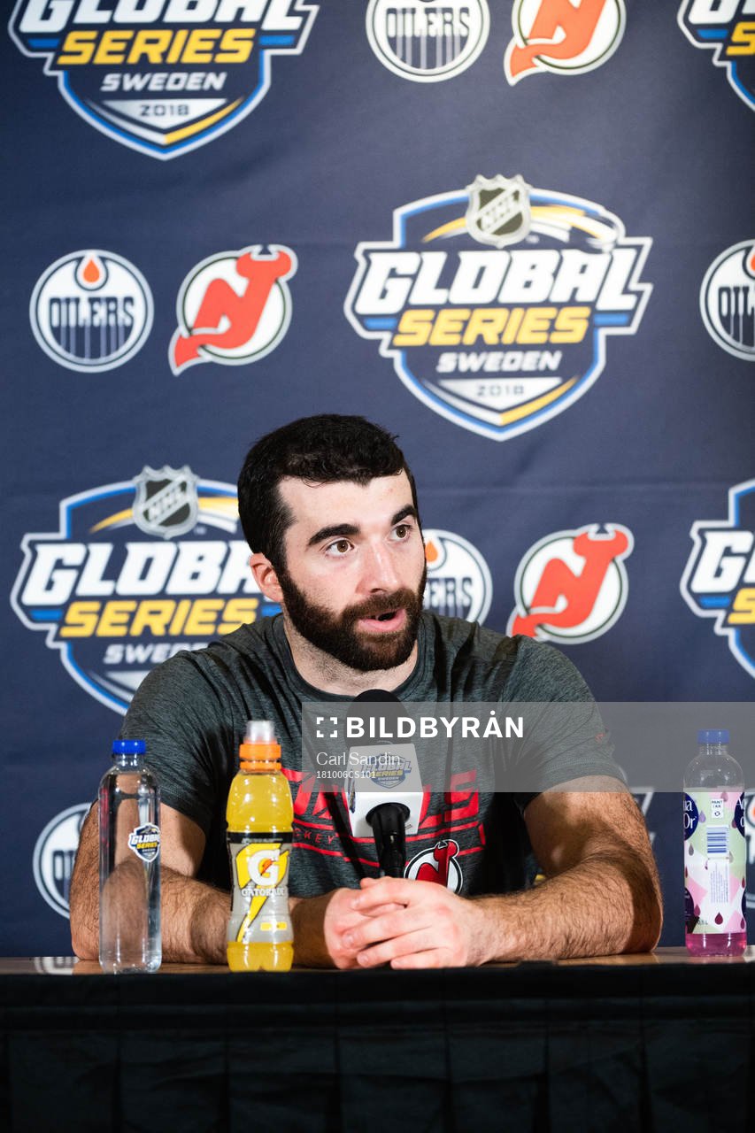 Kyle Palmieri of the New Jersey Devils