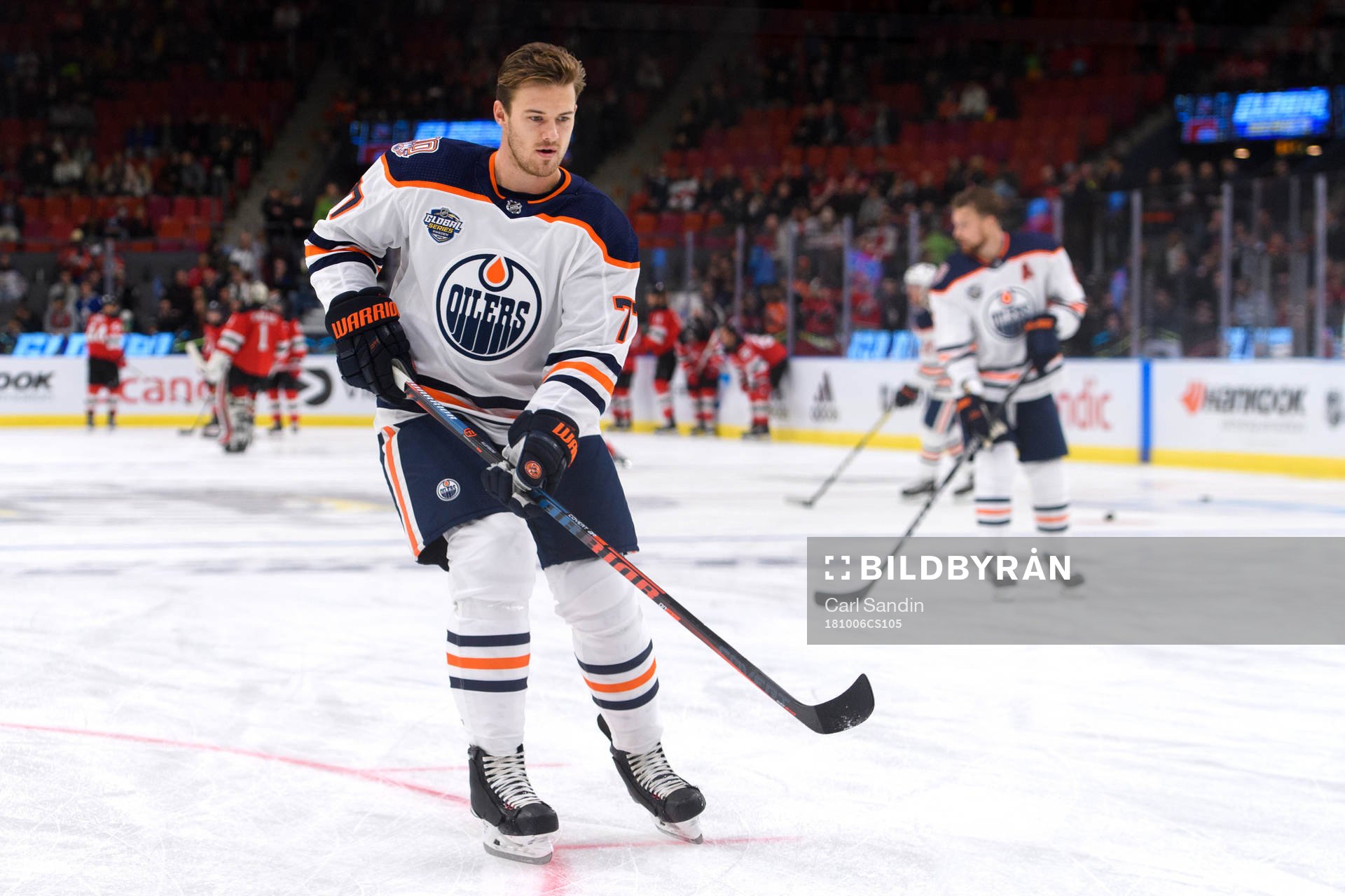 Oscar Klefbom of the Edmonton Oilers