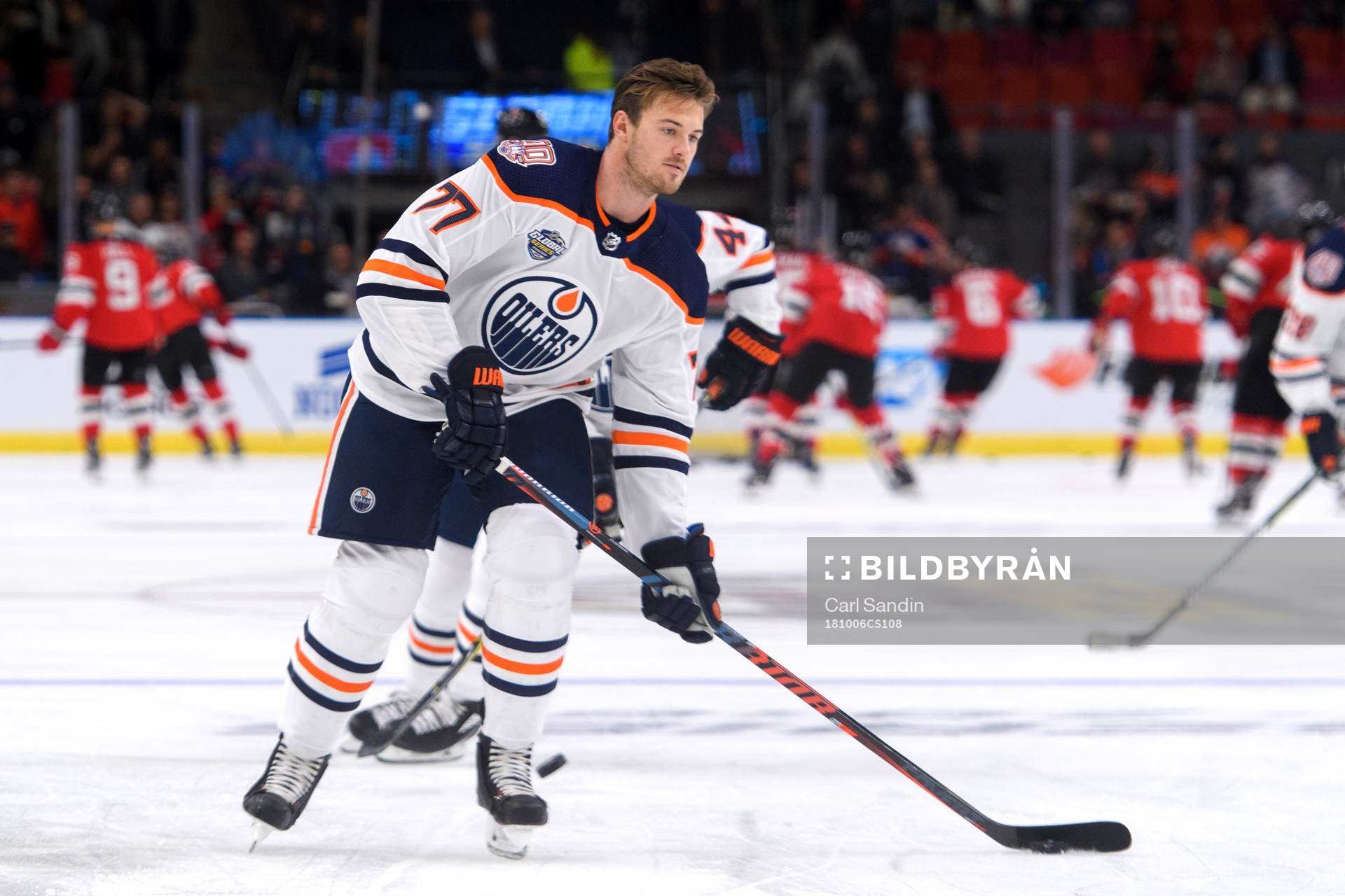 Oscar Klefbom of the Edmonton Oilers
