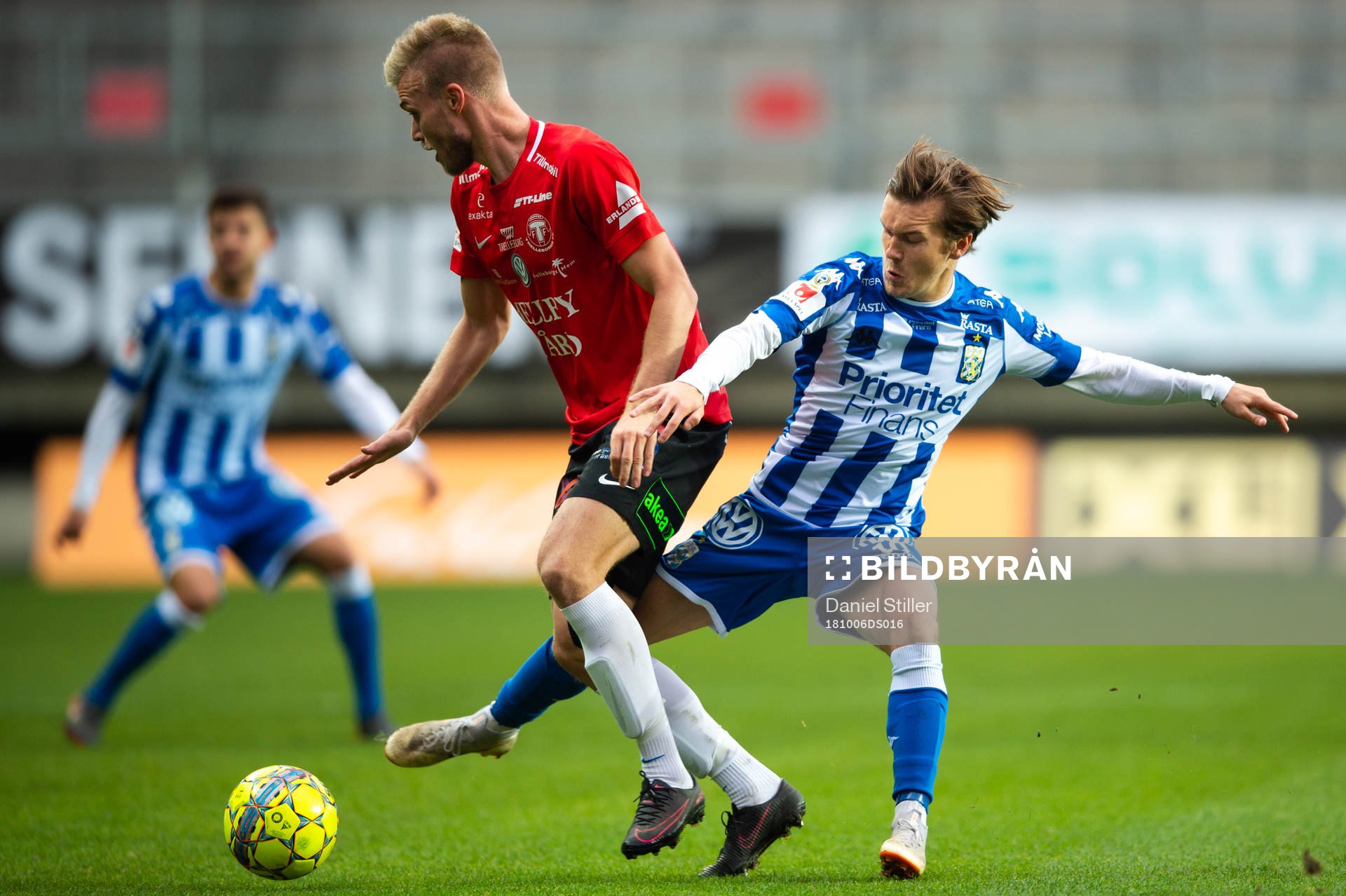Trelleborgs Robin Nilsson och IFK Göteborgs Patrik