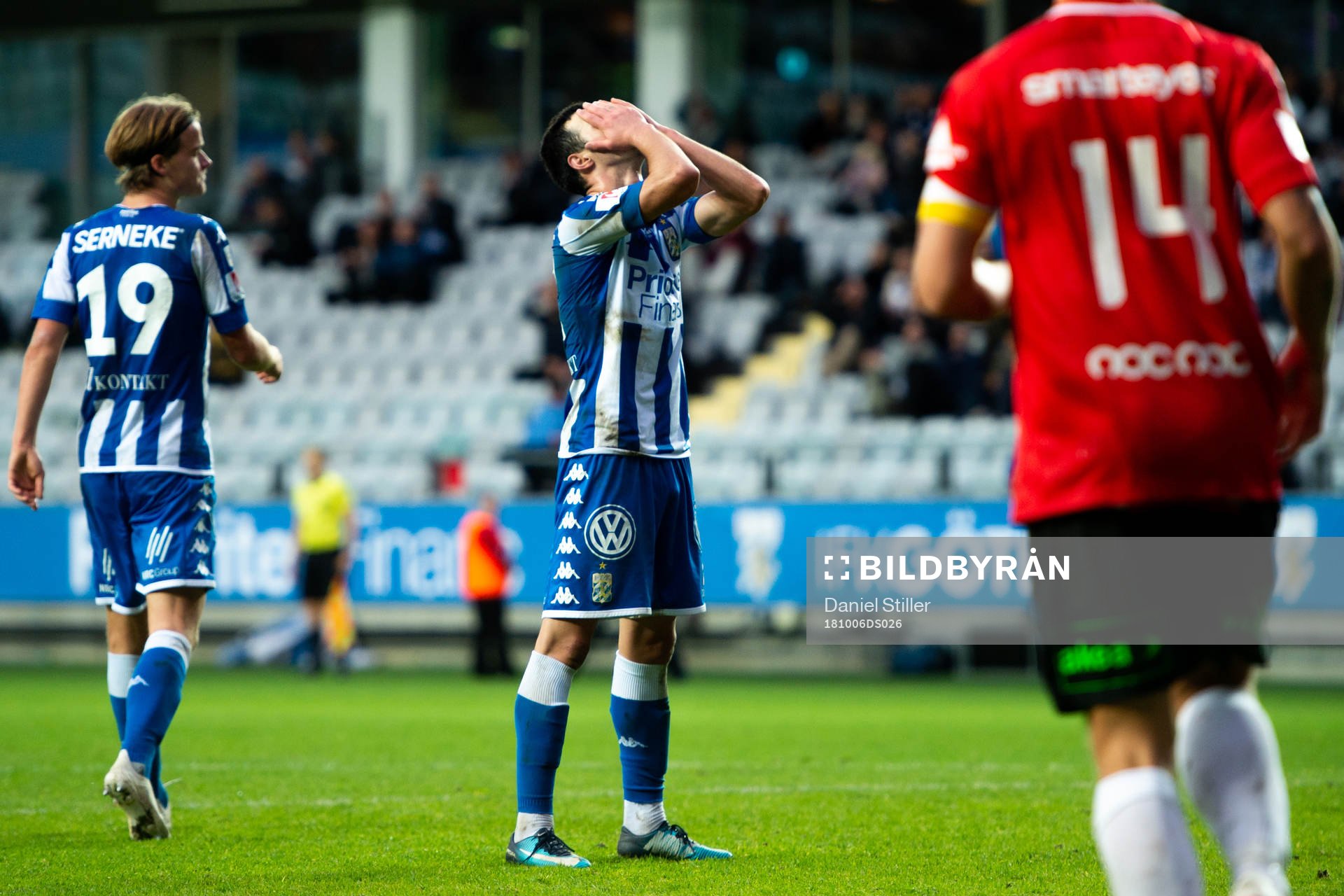 IFK Göteborgs Giorgi Kharaishvili deppar