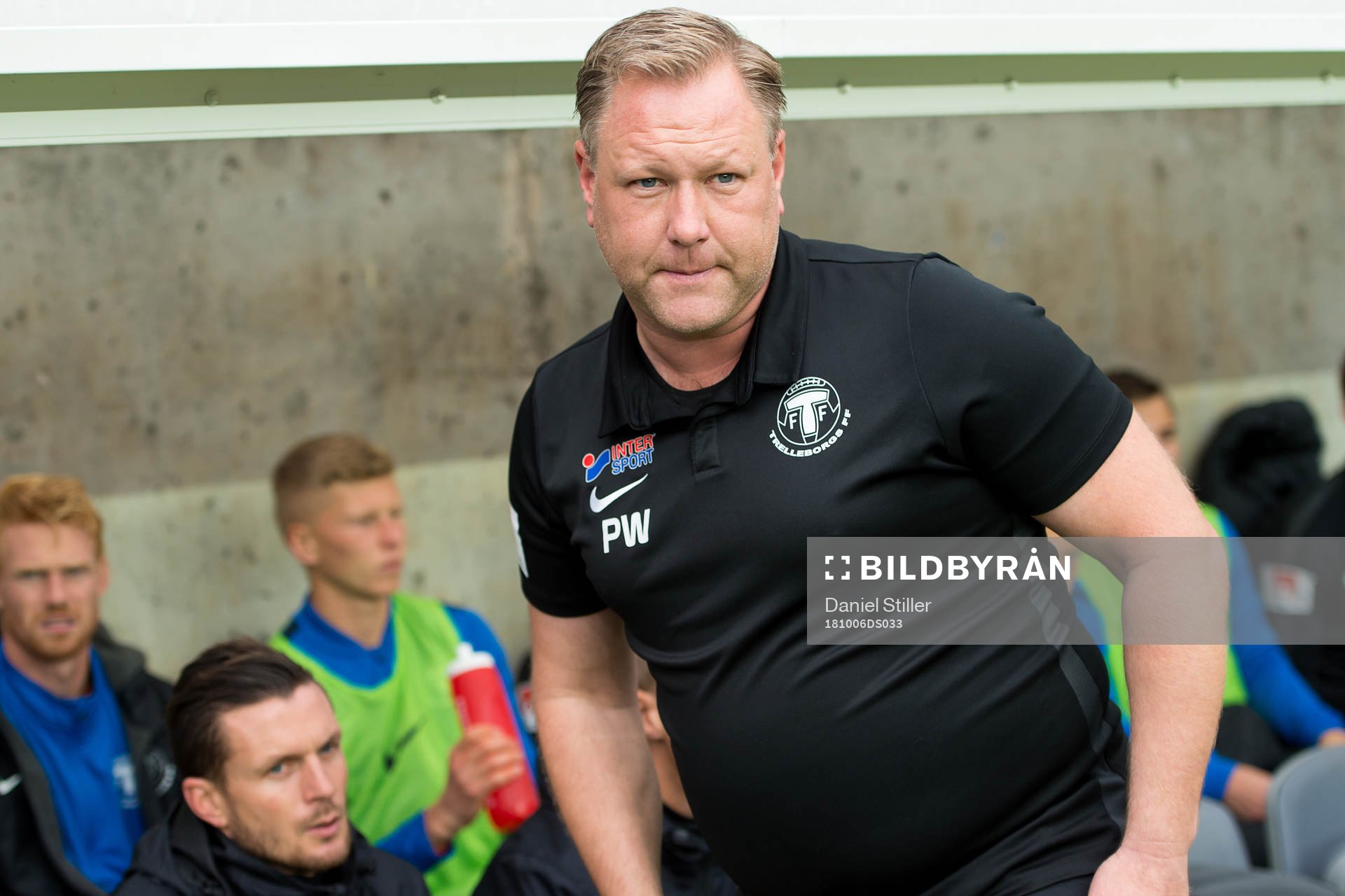 Trelleborgs tränare Patrick Winqvist