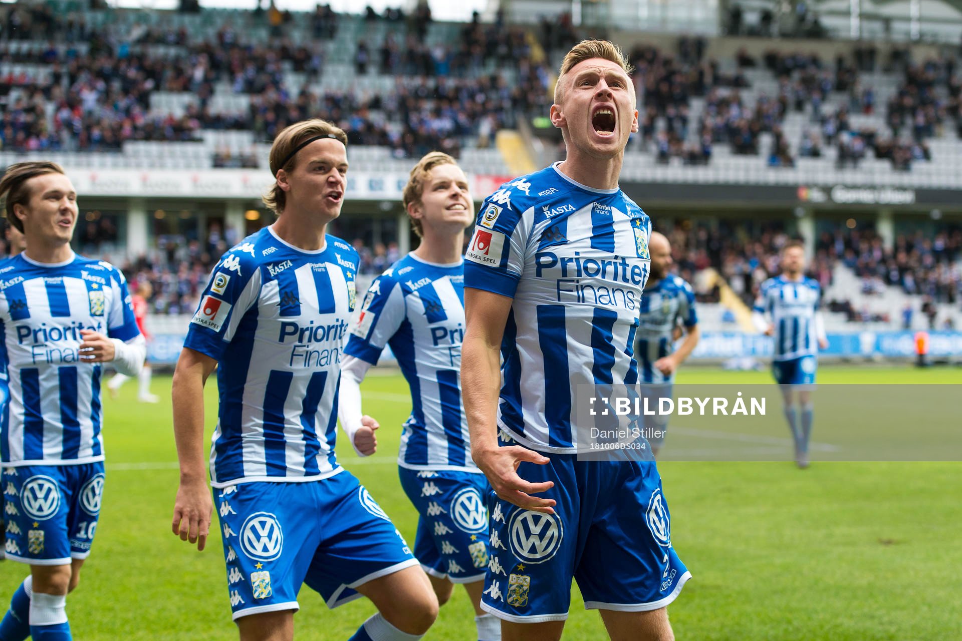  IFK Göteborgs Sebastian Ohlsson jublar