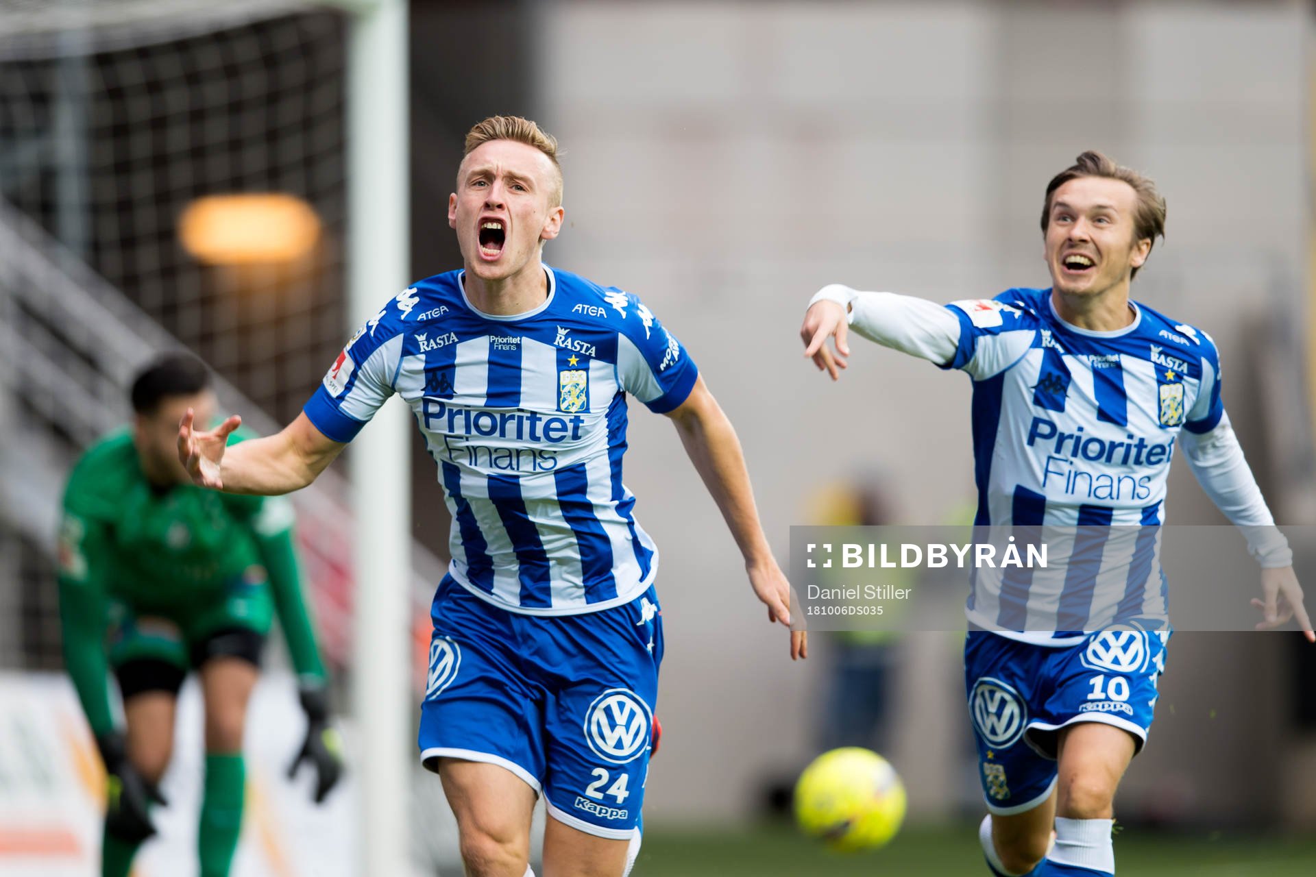  IFK Göteborgs Sebastian Ohlsson jublar