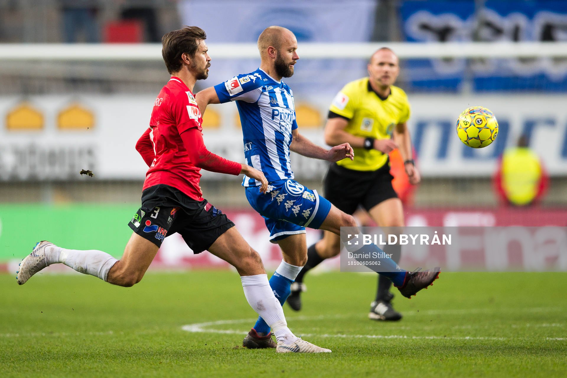Trelleborgs Sebastian Ohlsson och IFK Göteborgs Robin