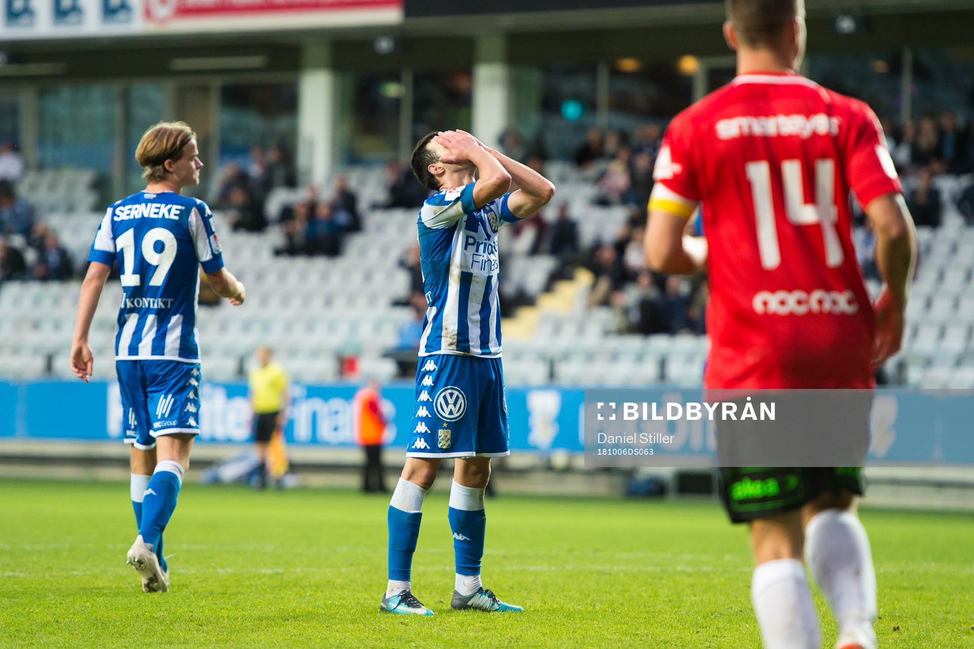 IFK Göteborgs Giorgi Kharaishvili deppar