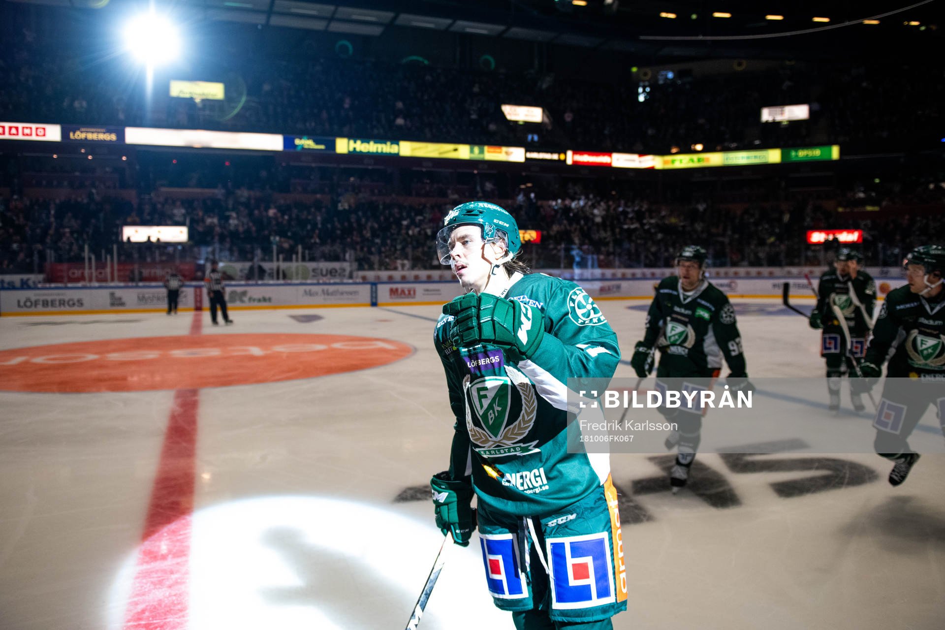 Färjestads Joakim Nygård jublar