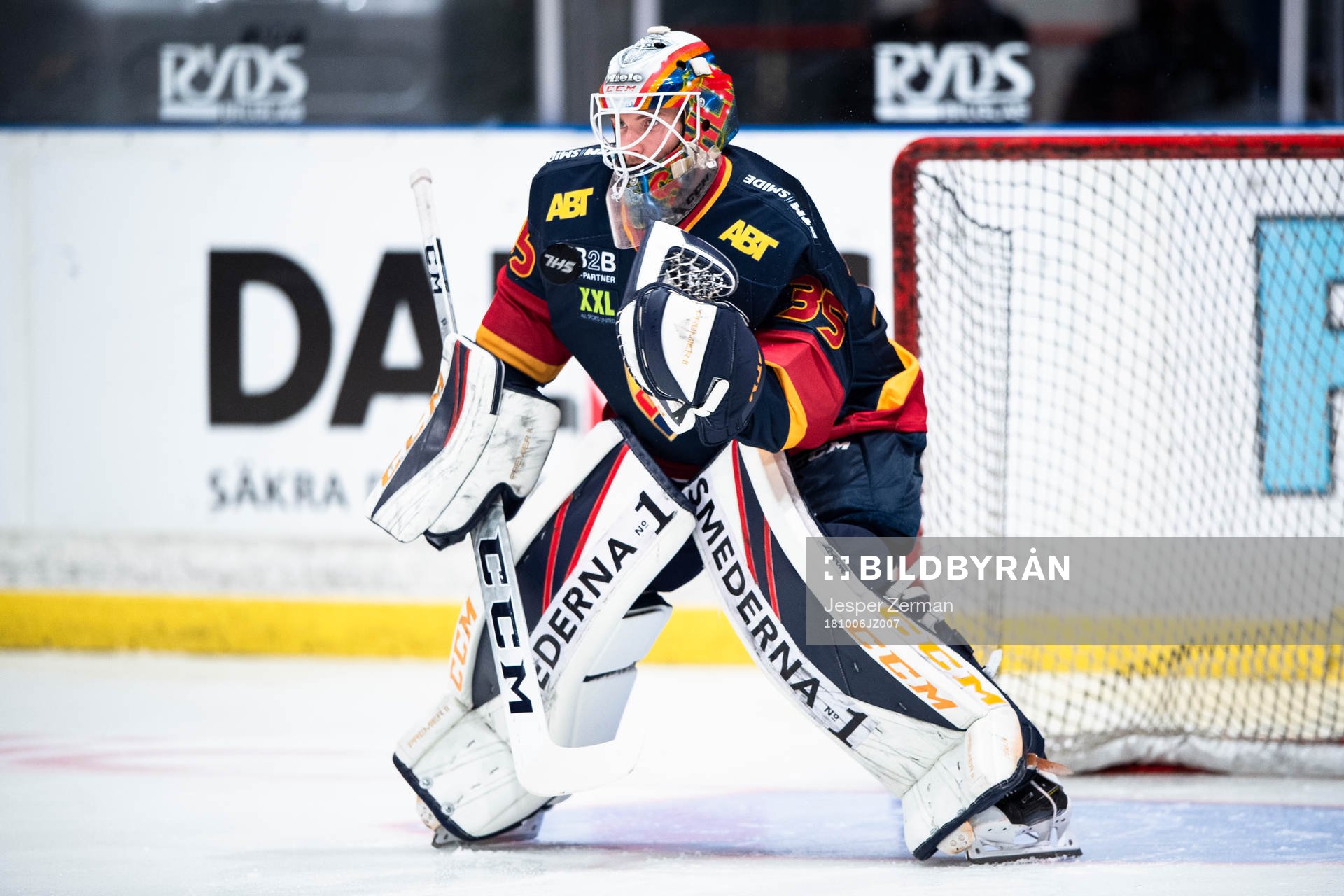 Djurgårdens målvakt Robin Jensen