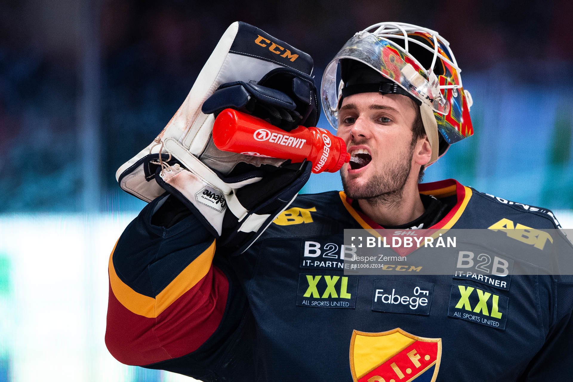 Djurgårdens målvakt Robin Jensen