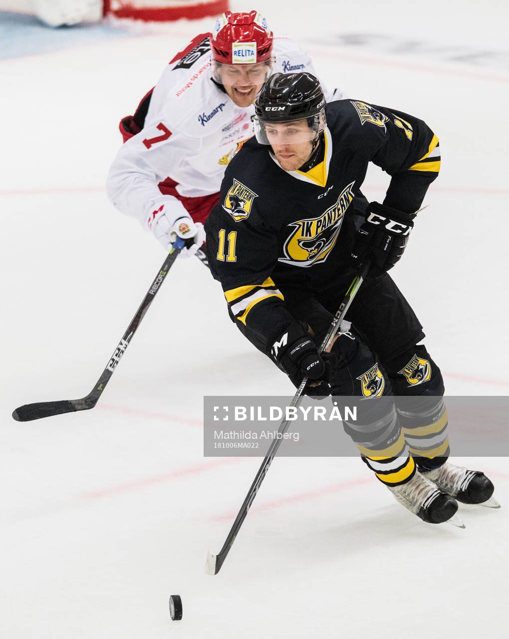 Almtunas Tobias Hage och Panterns Niklas Pavel