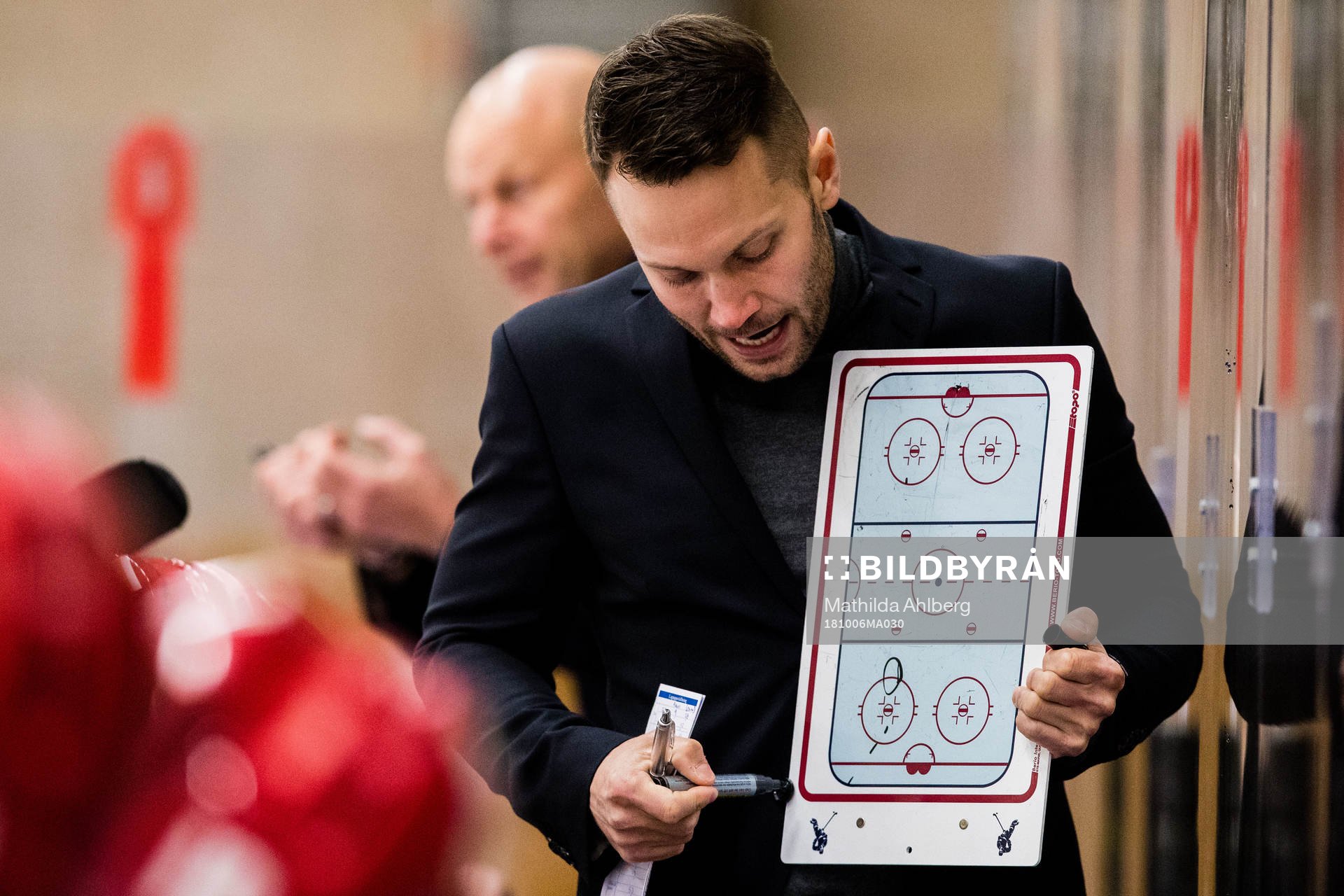 Almtunas tränare Martin Gudmundsson