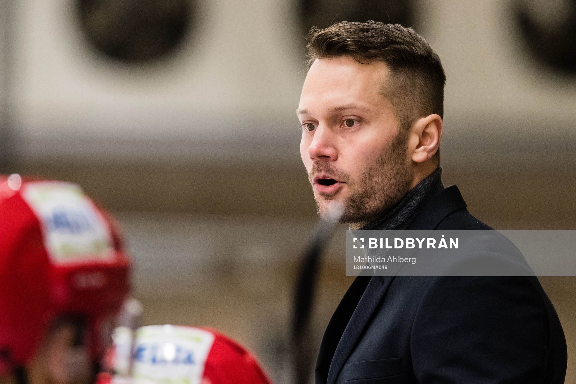 Almtunas tränare Martin Gudmundsson