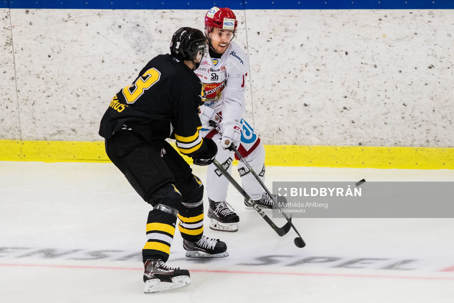 Panterns William Pethrus och Almtunas Oscar Milton